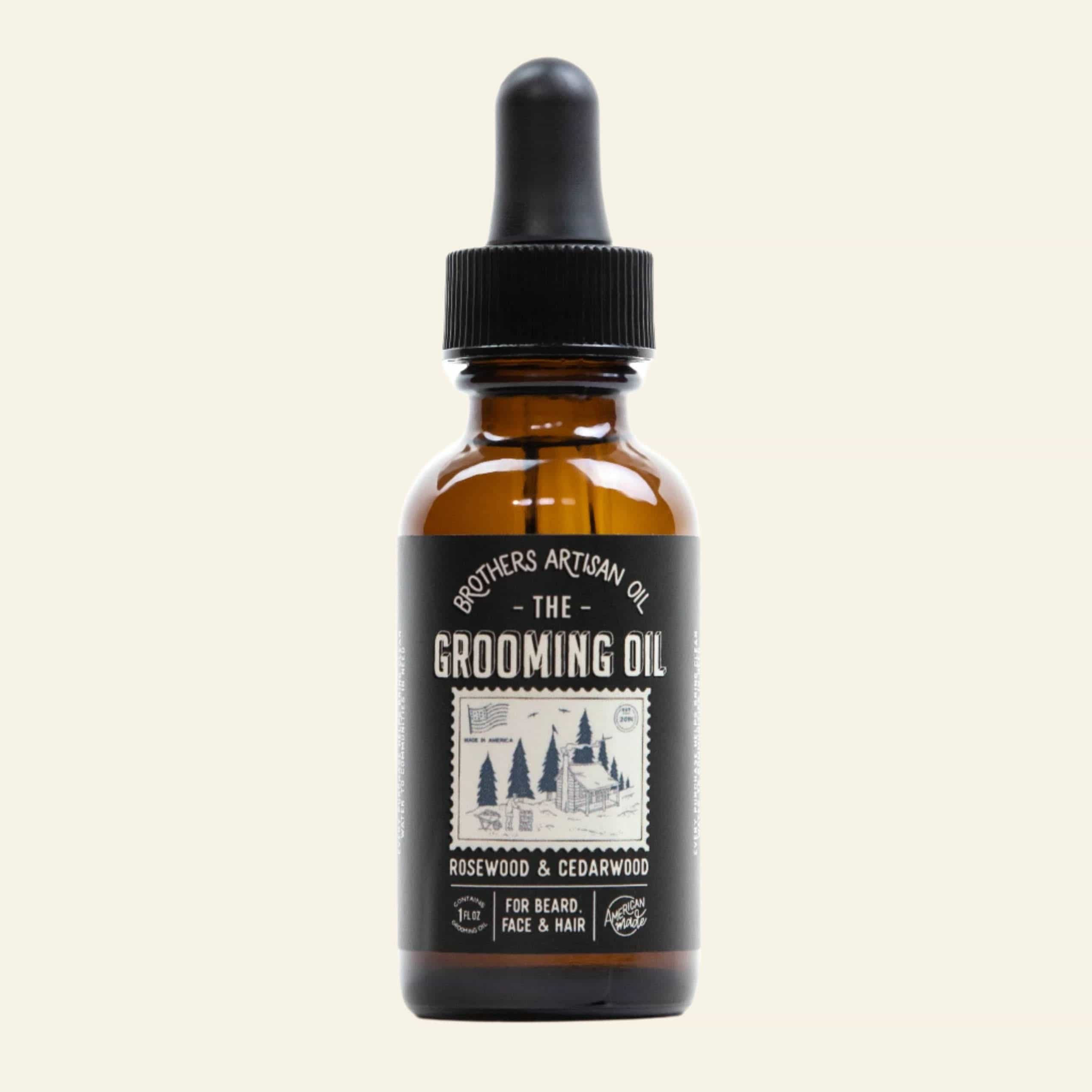 The Grooming Oil: Rosewood & Cedarwood - My American Goods