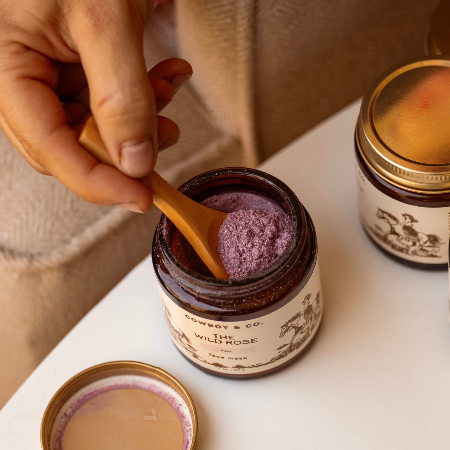 The Wild Rose - Organic Rose Clay Face Mask - My American Goods