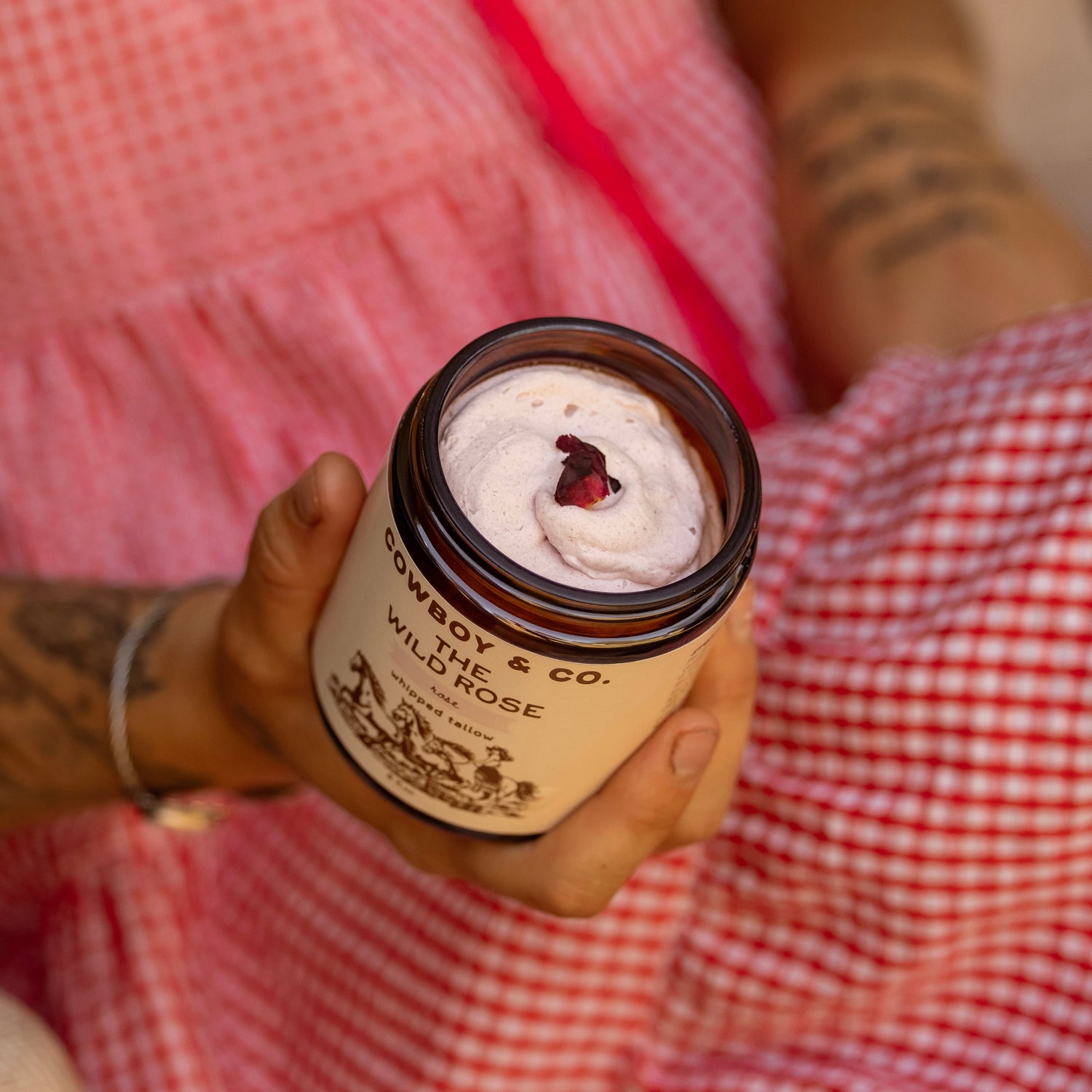 The Wild Rose - Rose Infused Organic Whipped Tallow Moisturizer - My American Goods