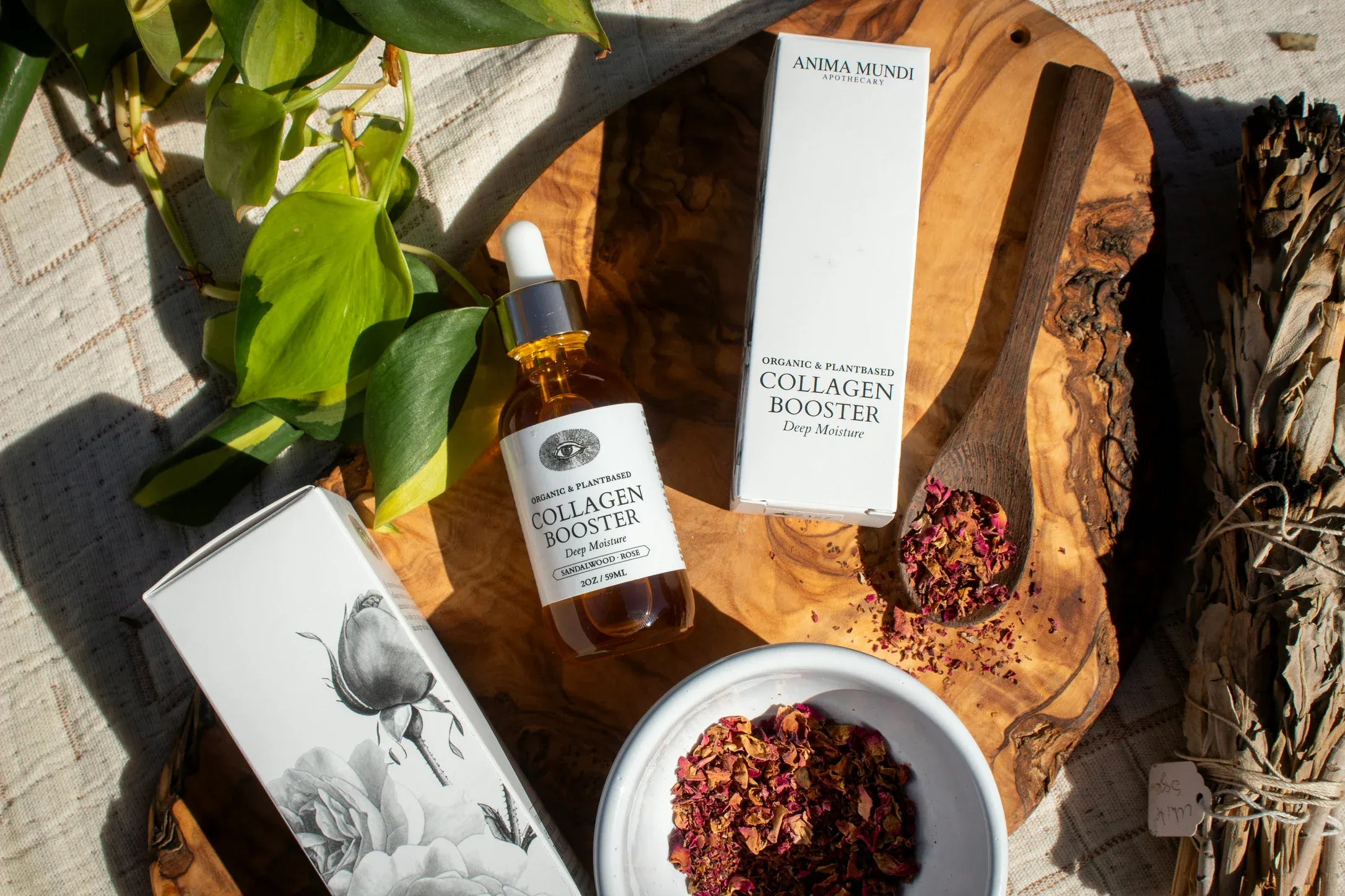 Anima Mundi Face Serum COLLAGEN BOOSTER Face Oil | Deep Moisture