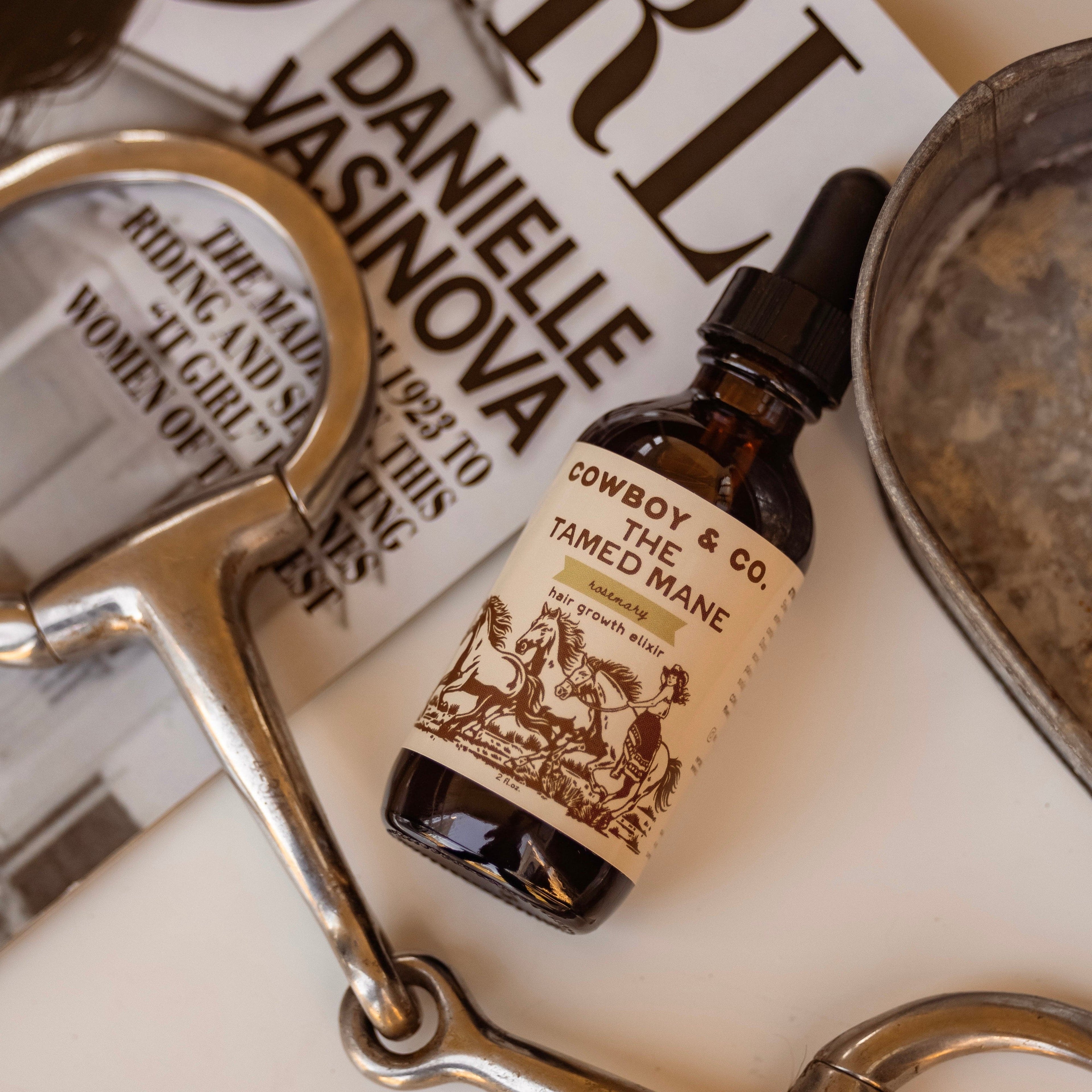 The Tamed Mane - Organic Rosemary Hair Growth Elixir - My American Goods