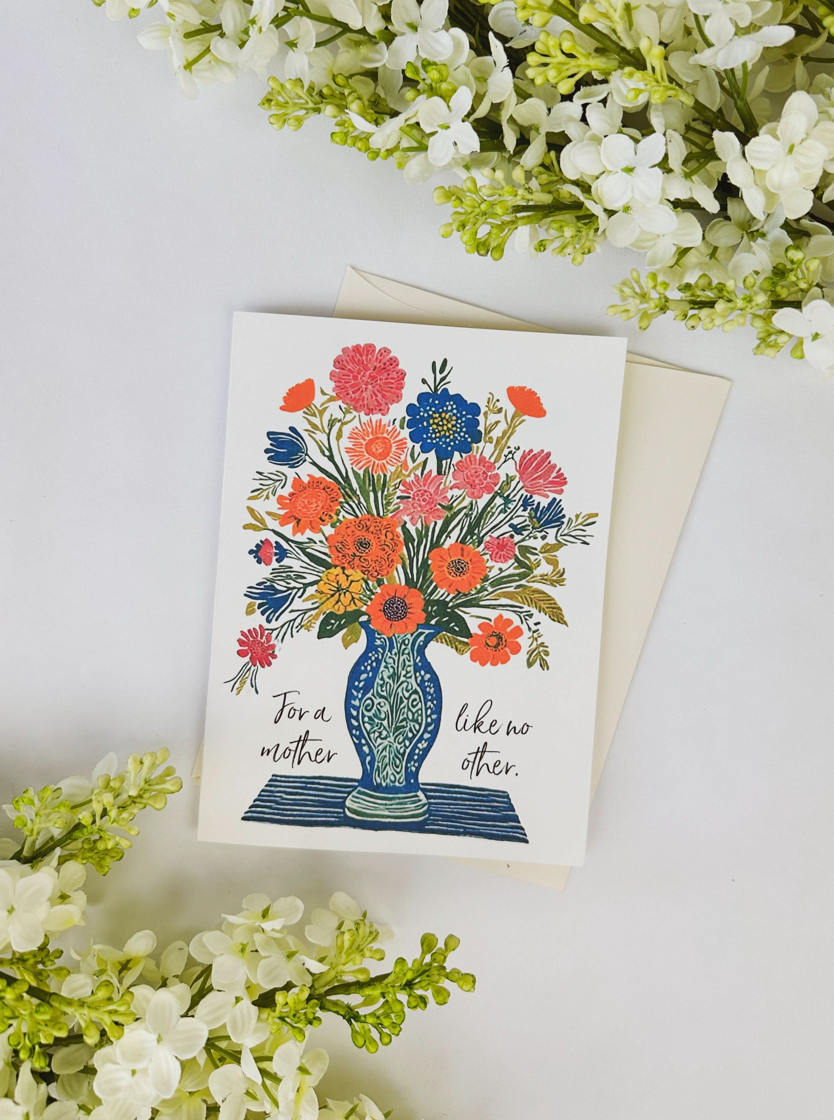 Ash & Rose Greeting & Note Cards For A Mother Like No Other Card