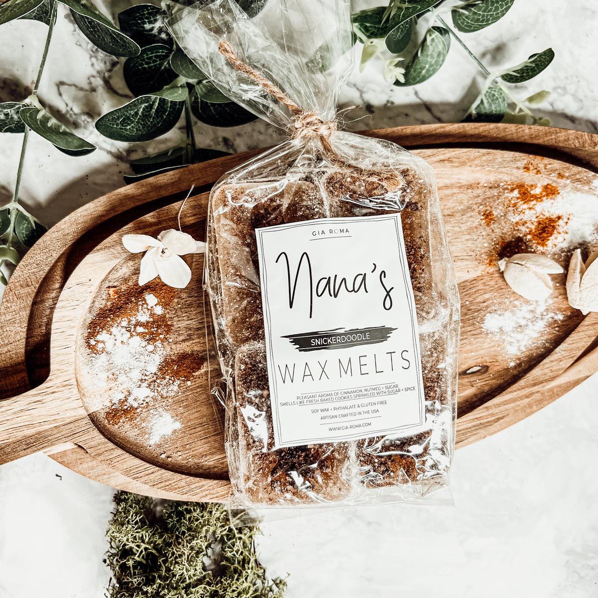 Gia Roma Wax Tarts White-Nana&