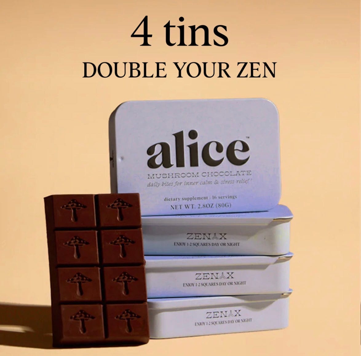 Zen-X Functional Mushroom Chocolates