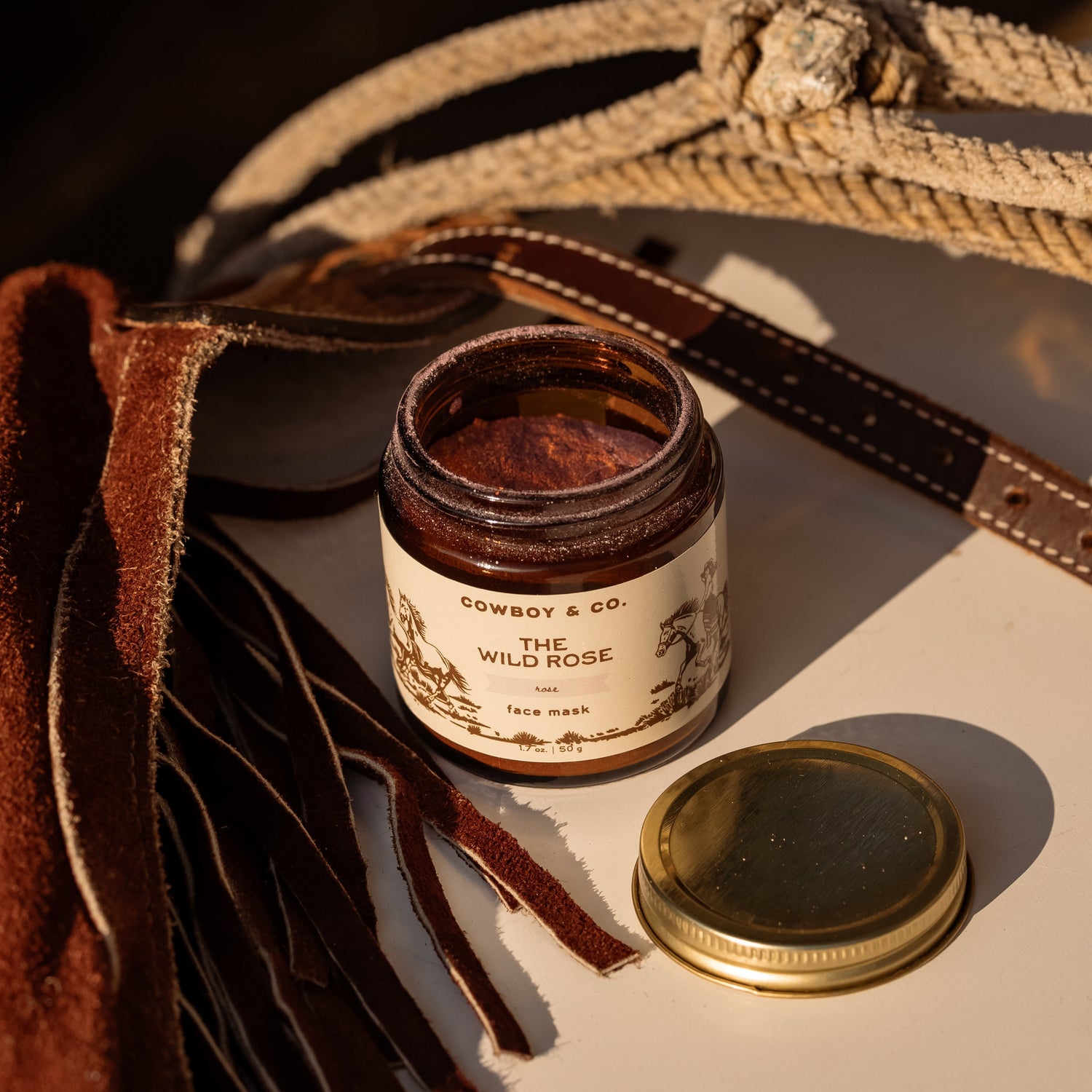 The Wild Rose - Organic Rose Clay Face Mask - My American Goods