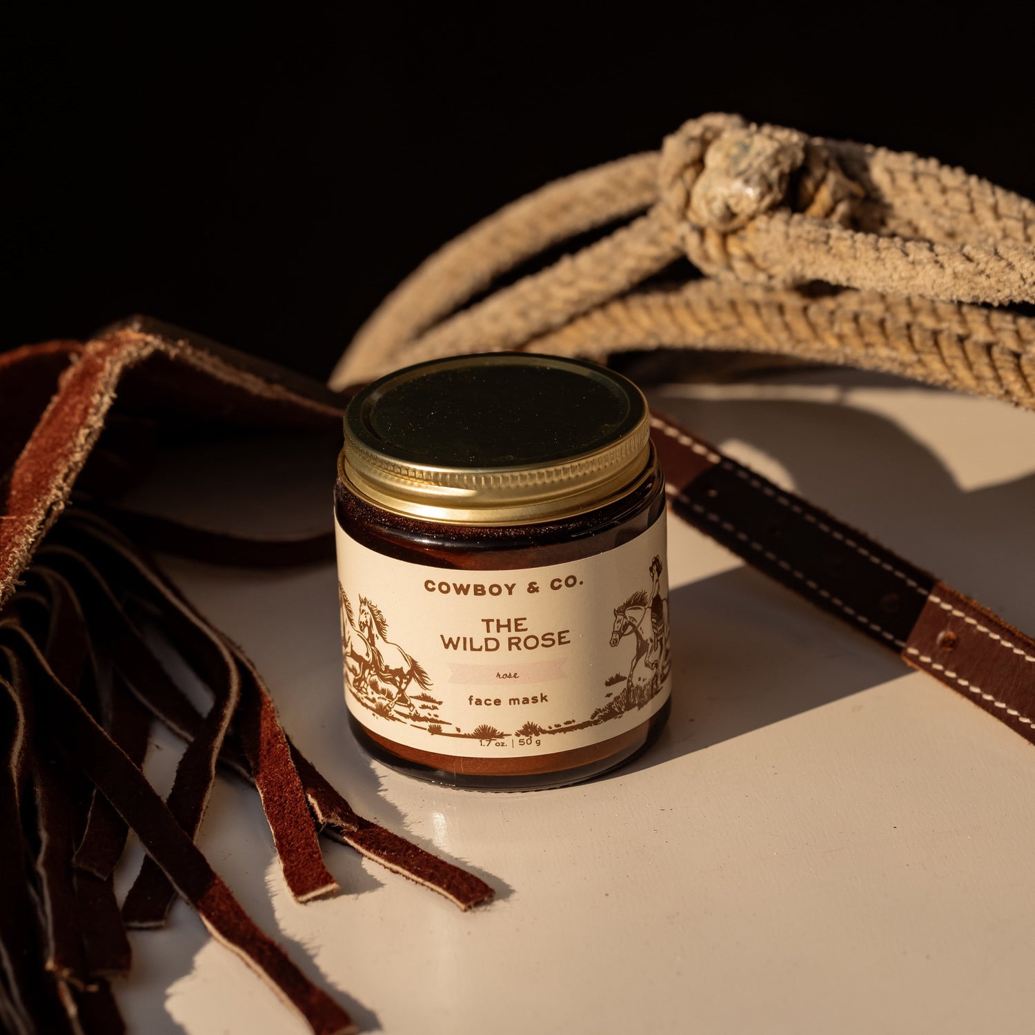 The Wild Rose - Organic Rose Clay Face Mask - My American Goods