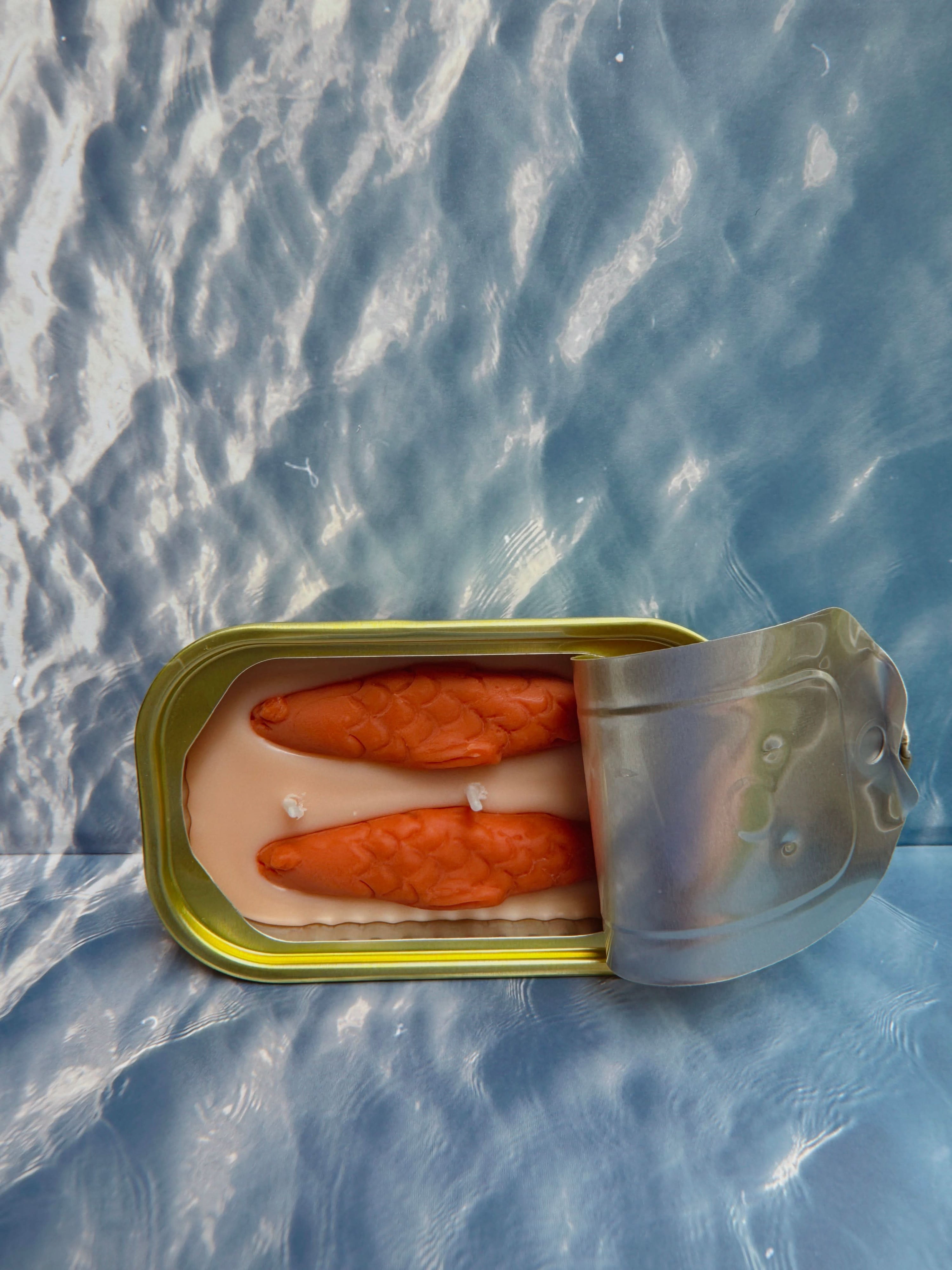 Tinned Candle Tinned Fish Candle - Oakmoss & Amber