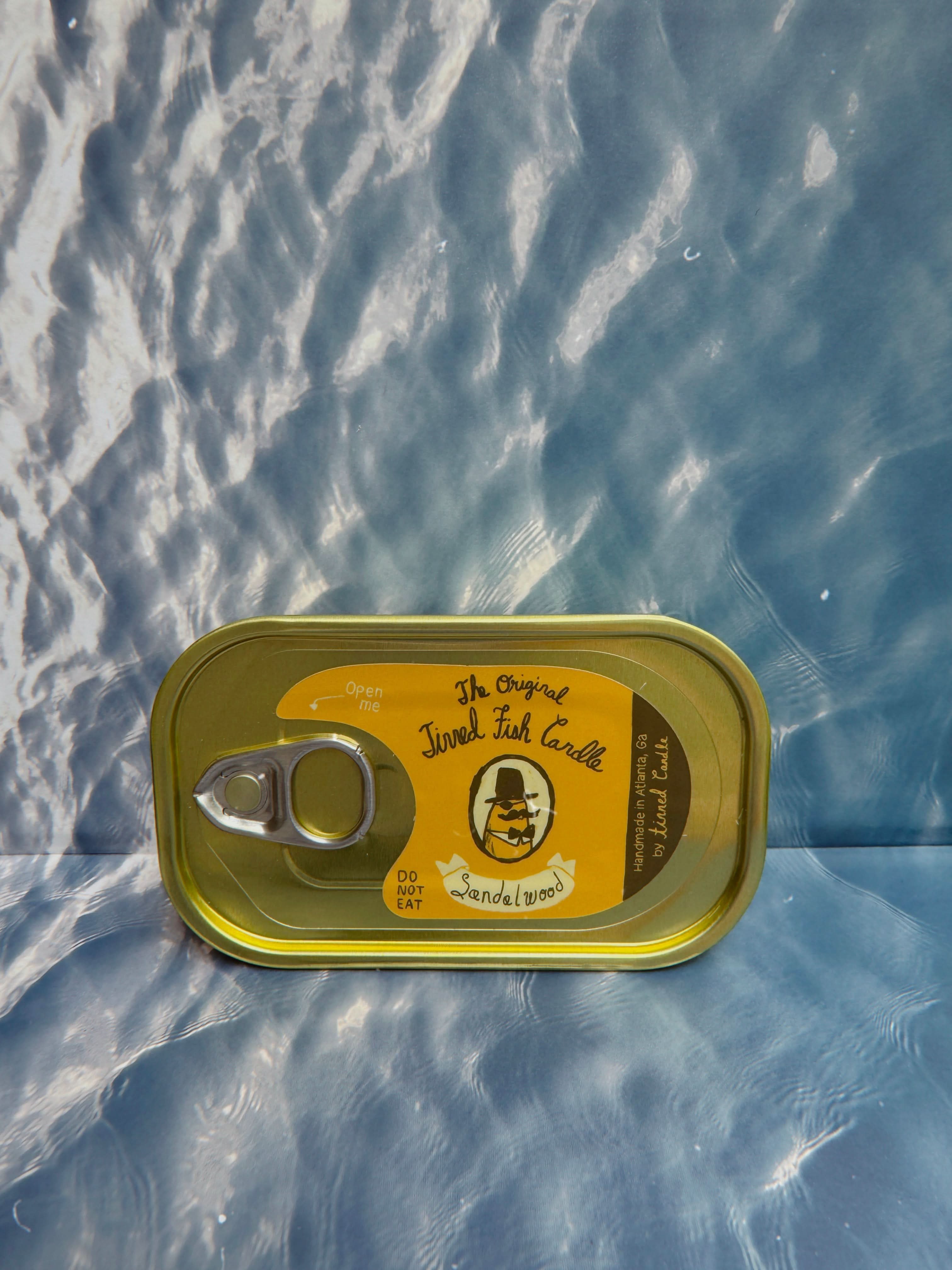 Tinned Fish Candle - Sandalwood - My American Goods