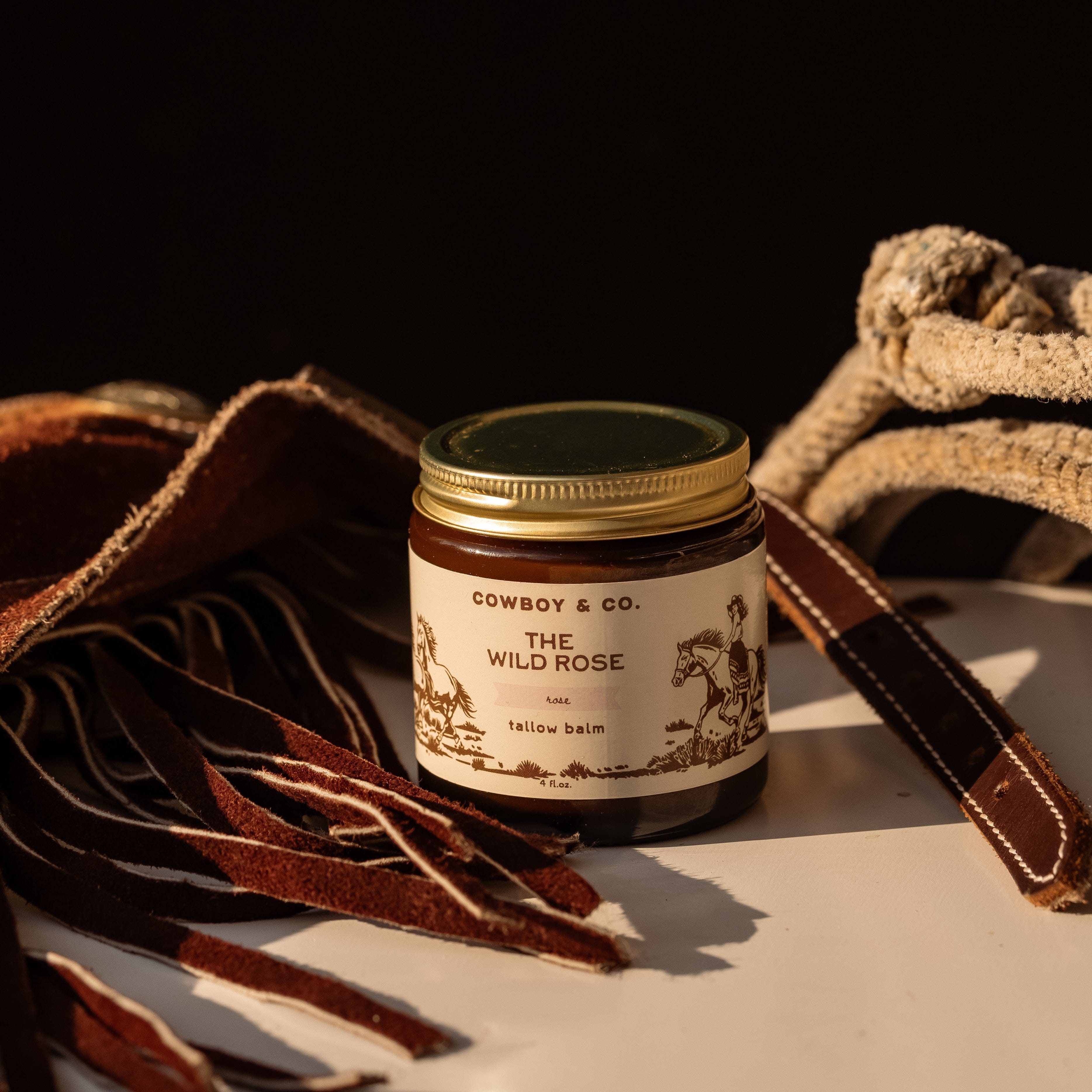 The Wild Rose - Rose Infused Organic Tallow Balm Moisturizer - My American Goods