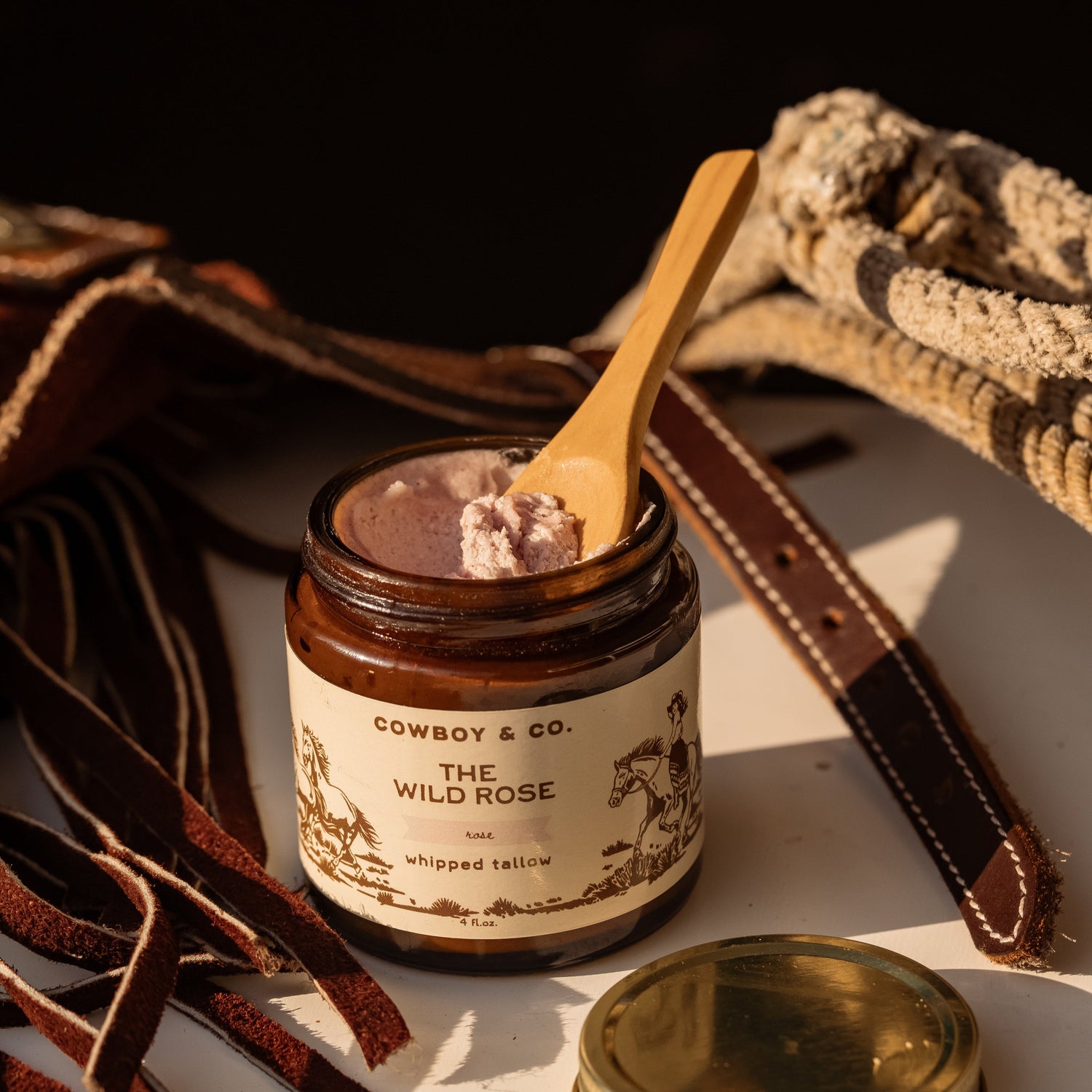 The Wild Rose - Rose Infused Organic Whipped Tallow Moisturizer - My American Goods