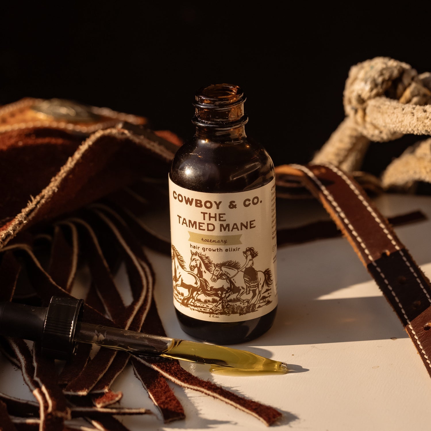 The Tamed Mane - Organic Rosemary Hair Growth Elixir - My American Goods
