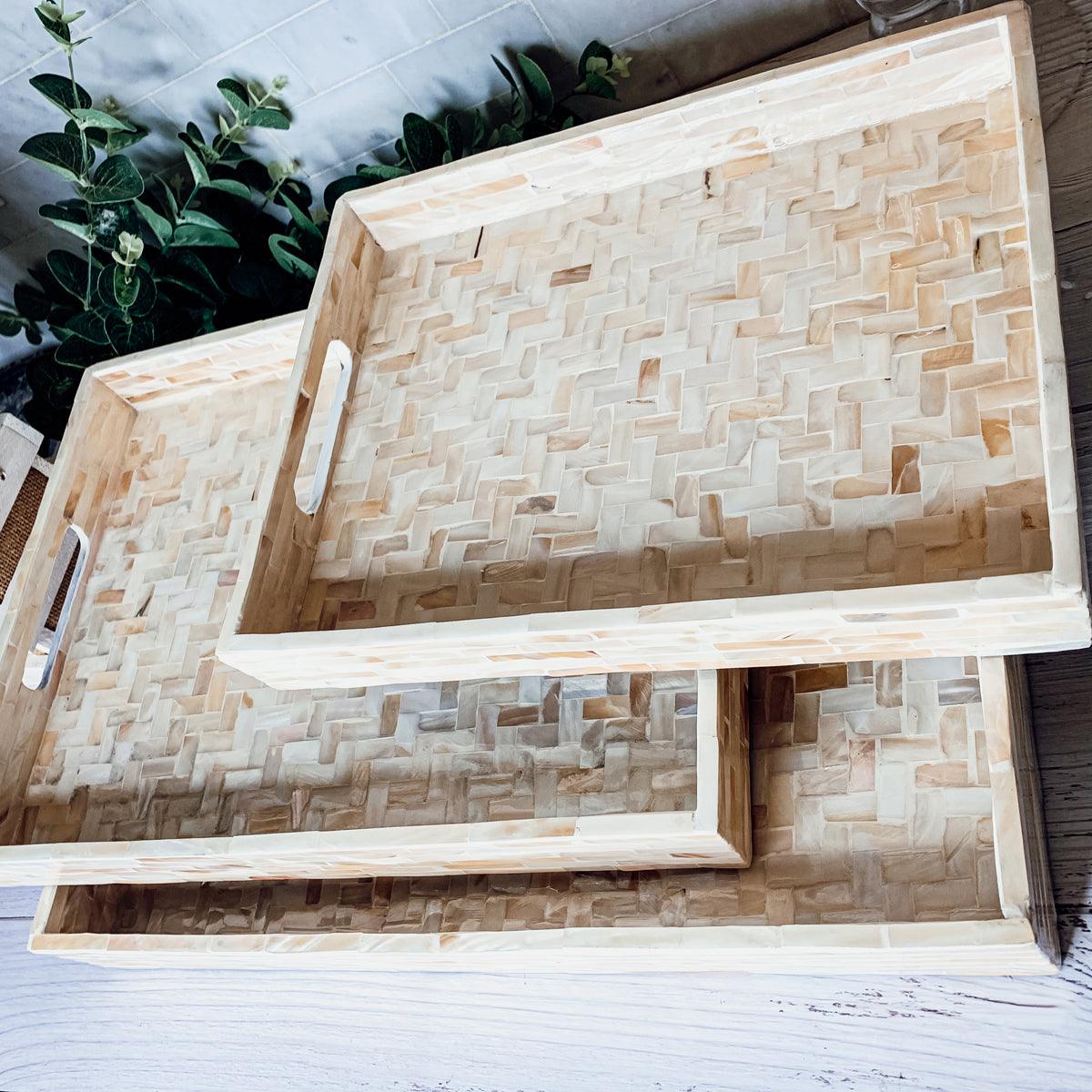Gia Roma Cream Herringbone