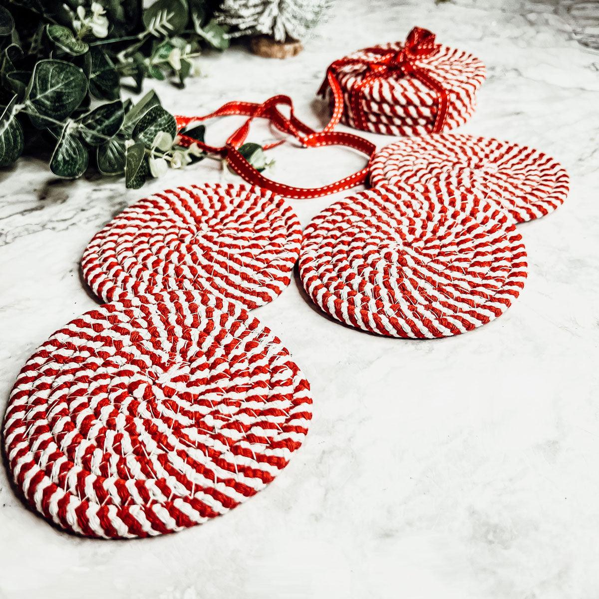 Fall Fabric Coasters - My American Goods