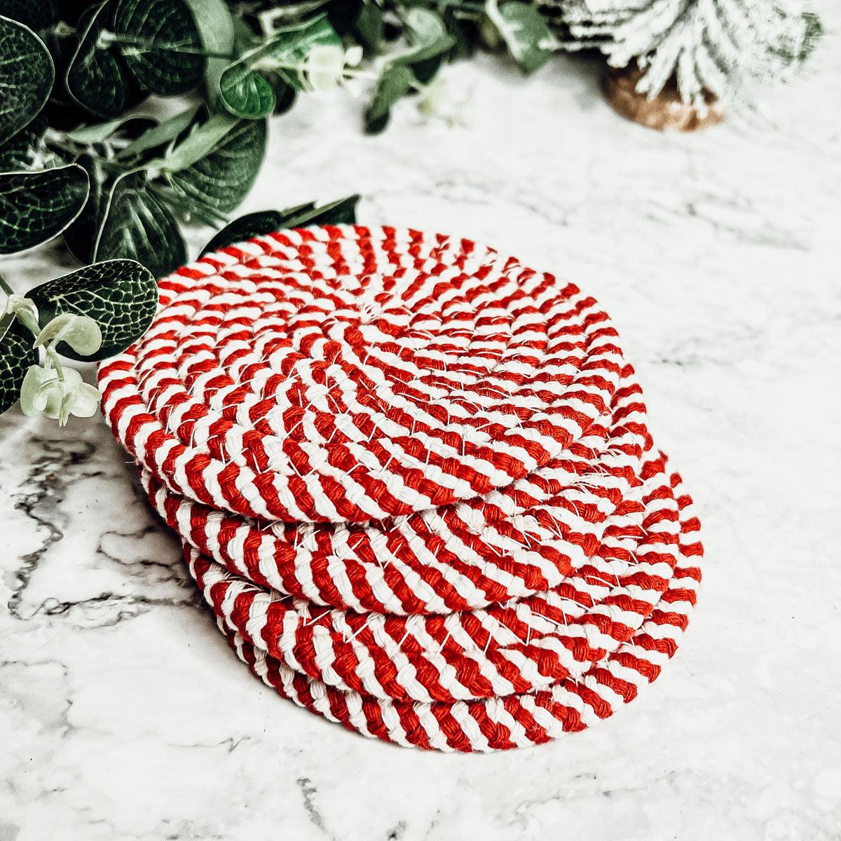 Fall Fabric Coasters - My American Goods