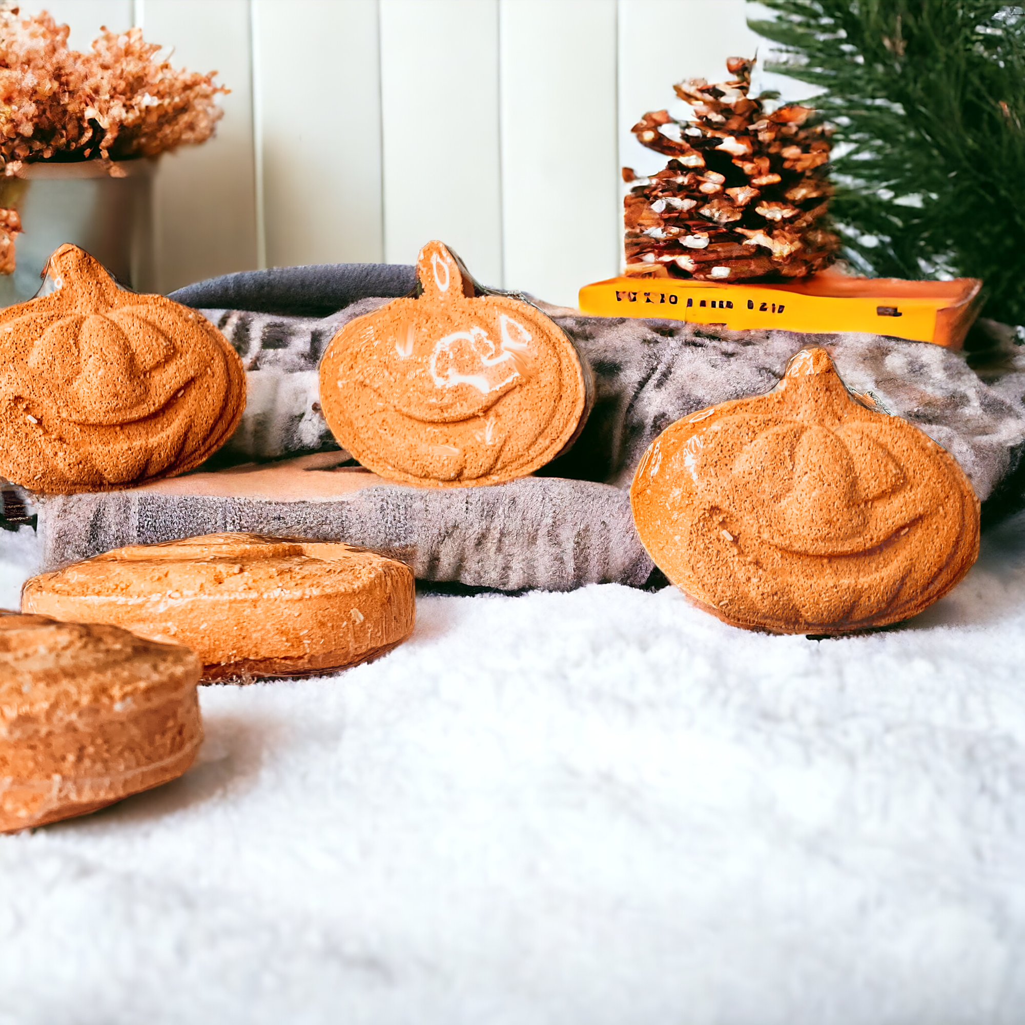 Pumpkin Spice Bath Bomb 3.5oz - My American Goods