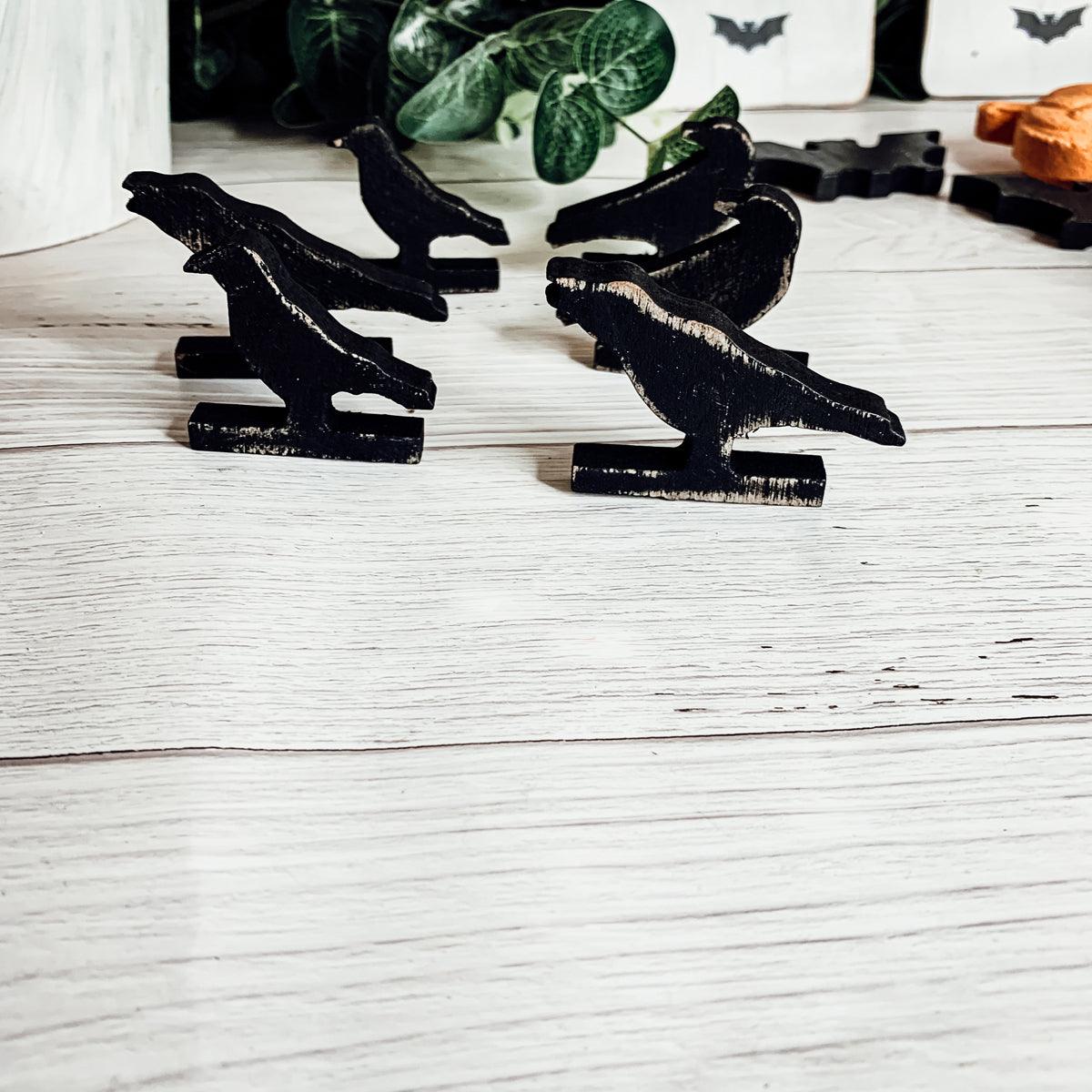 Gia Roma Fall Halloween Wood 6pk