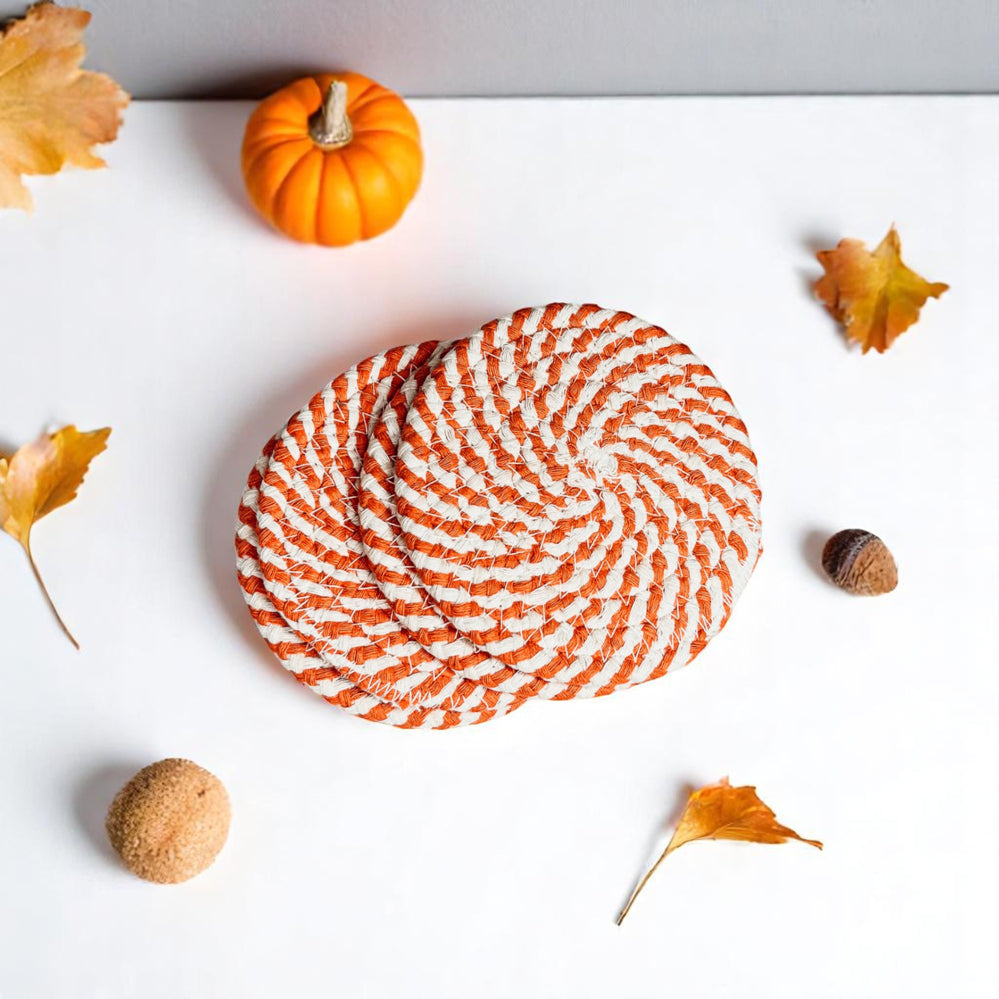 Fall Fabric Coasters - My American Goods