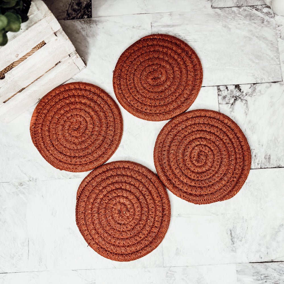 Fall Fabric Coasters - My American Goods