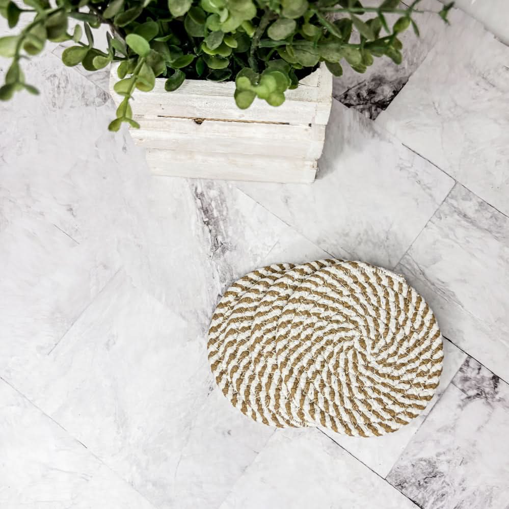 Fall Fabric Coasters - My American Goods