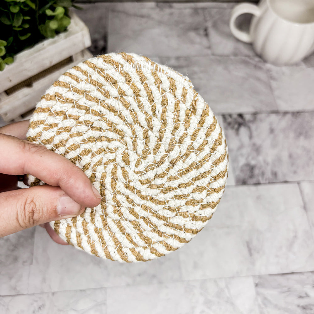 Fall Fabric Coasters - My American Goods