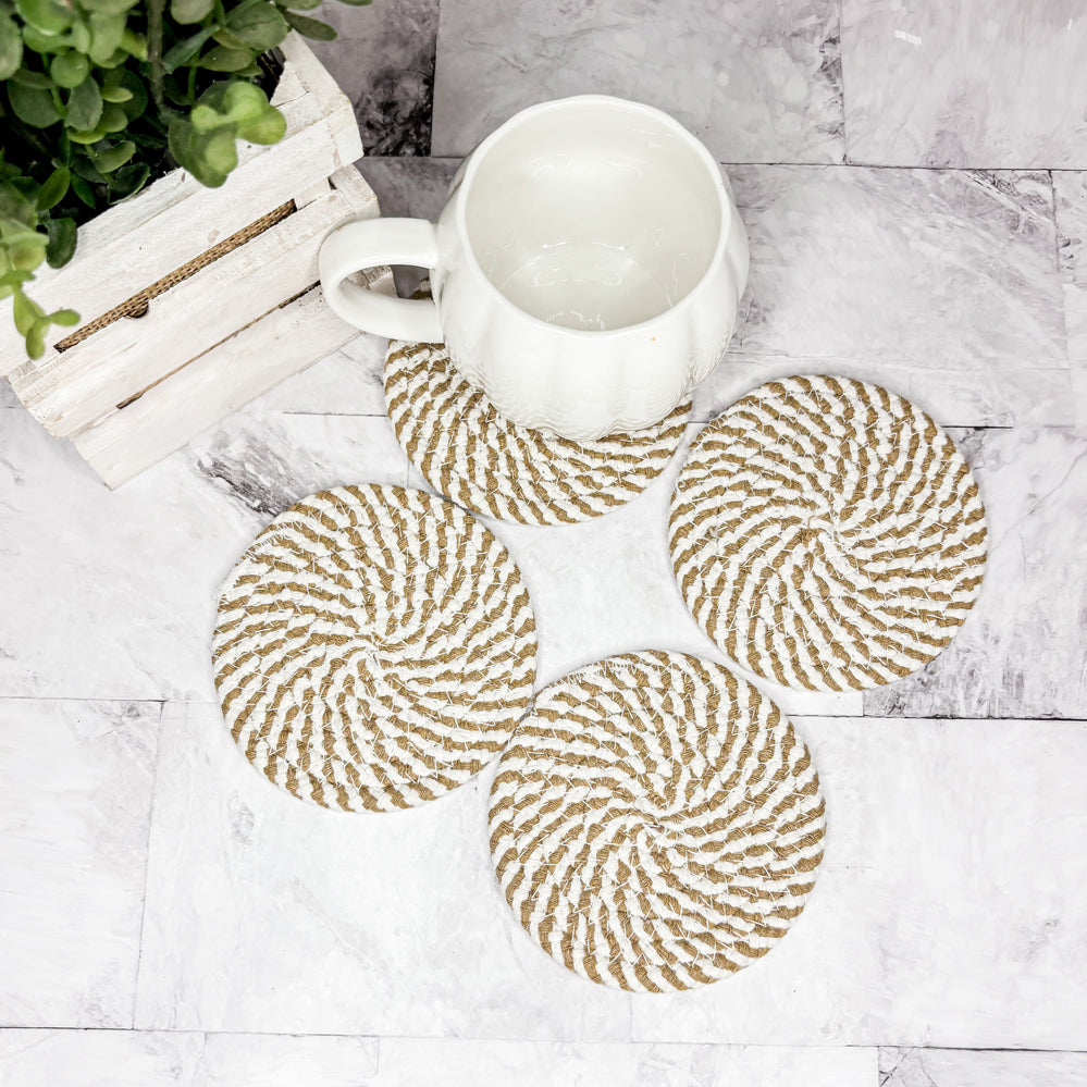Fall Fabric Coasters - My American Goods