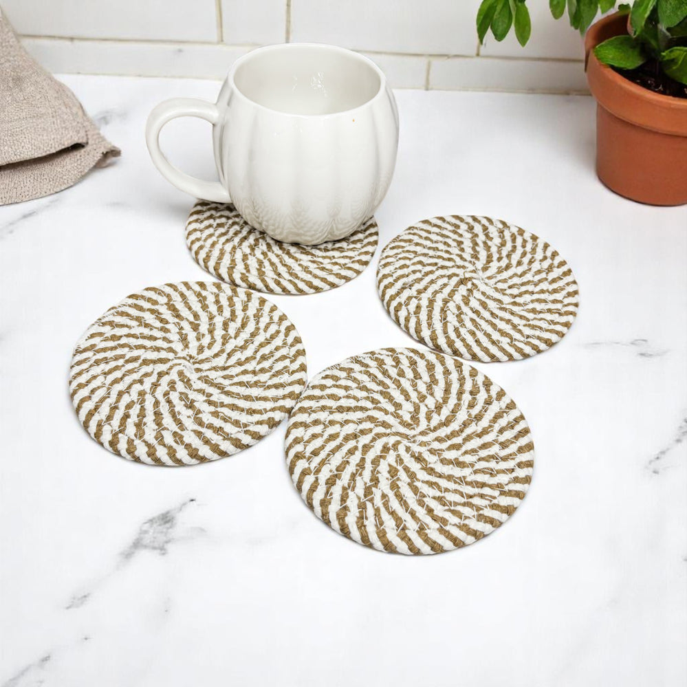 Fall Fabric Coasters - My American Goods