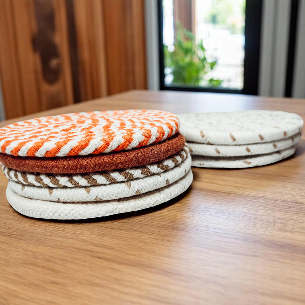 Fall Fabric Coasters - My American Goods