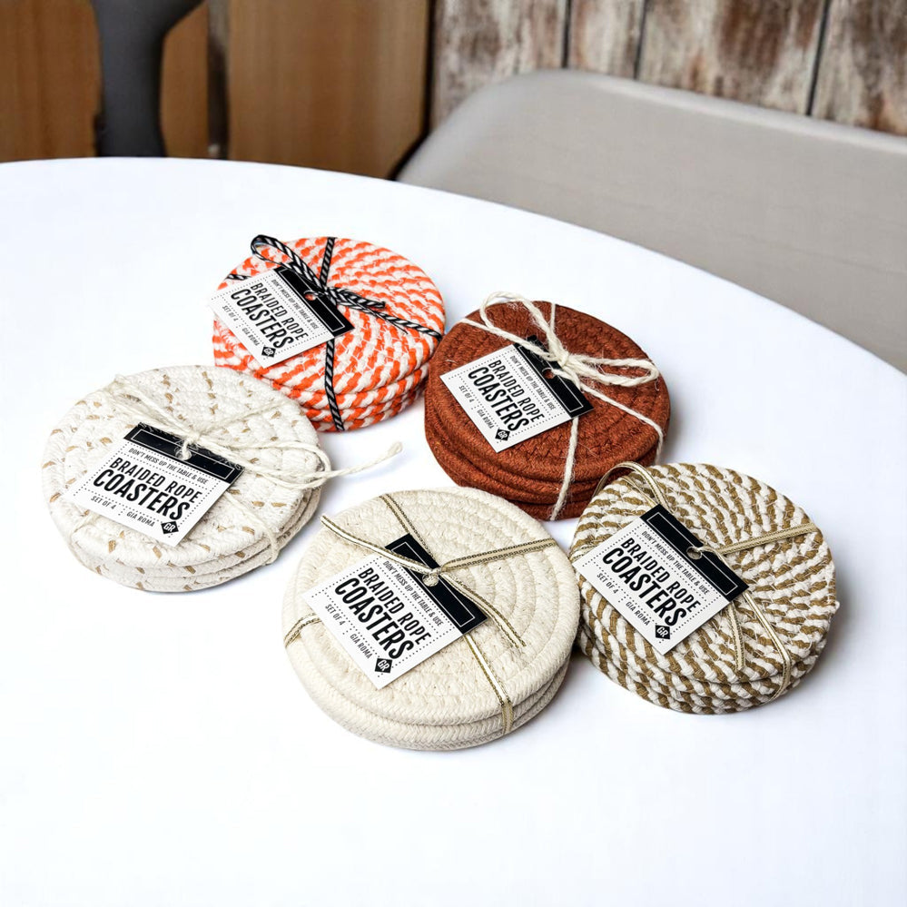 Fall Fabric Coasters - My American Goods