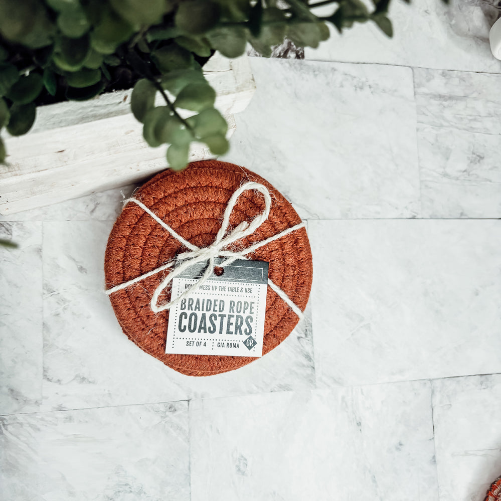 Fall Fabric Coasters - My American Goods