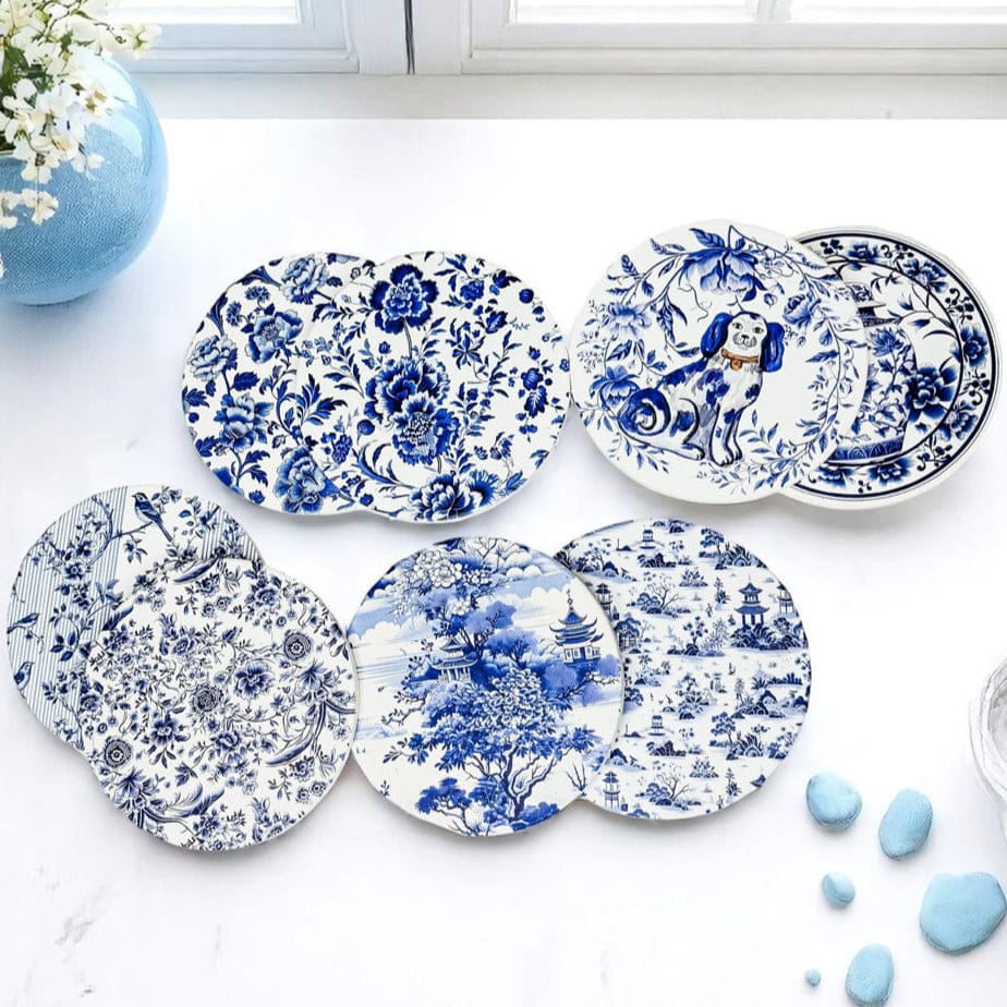 Gia Roma Coaster Chinoiserie Coasters