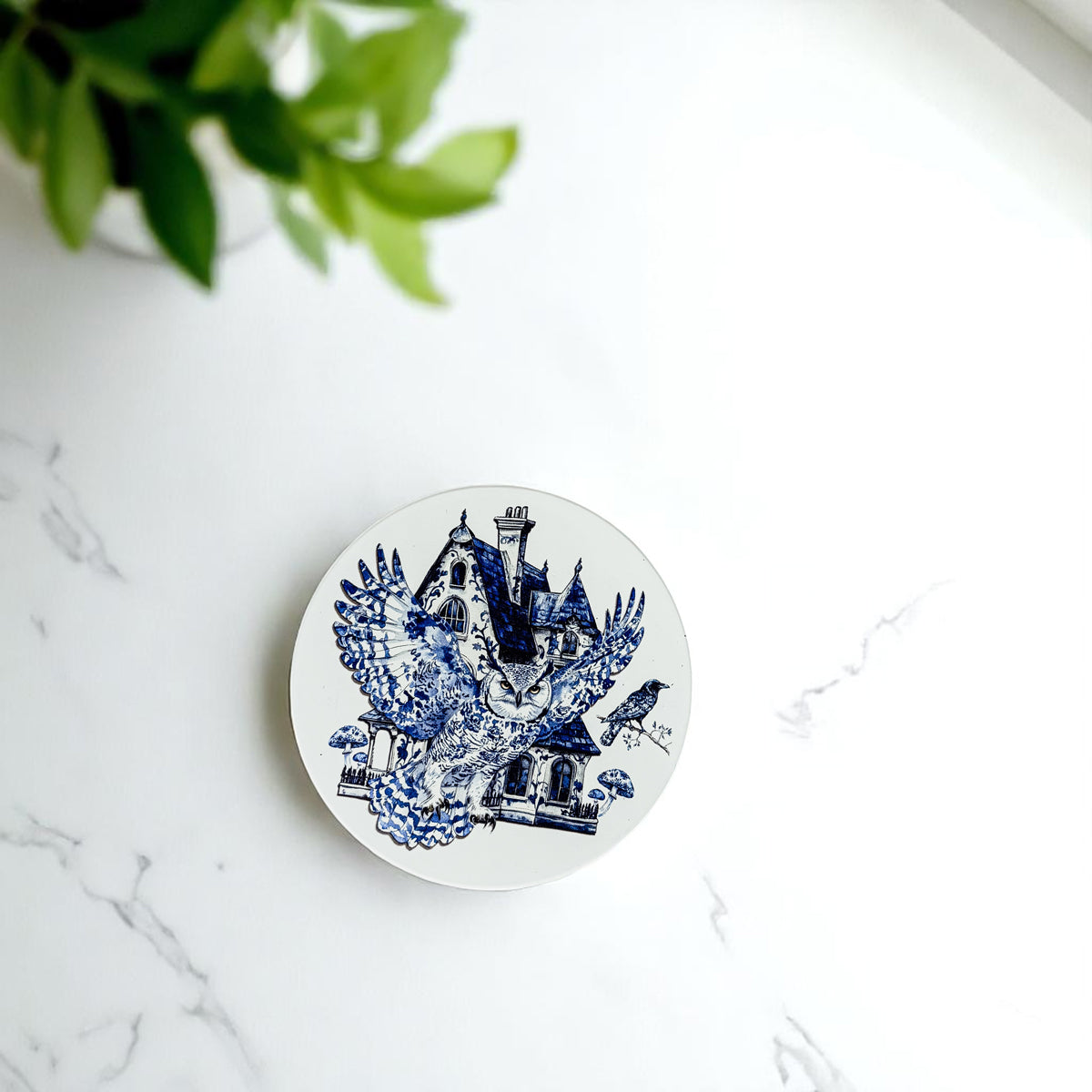 Chinoiserie Halloween Coasters - My American Goods