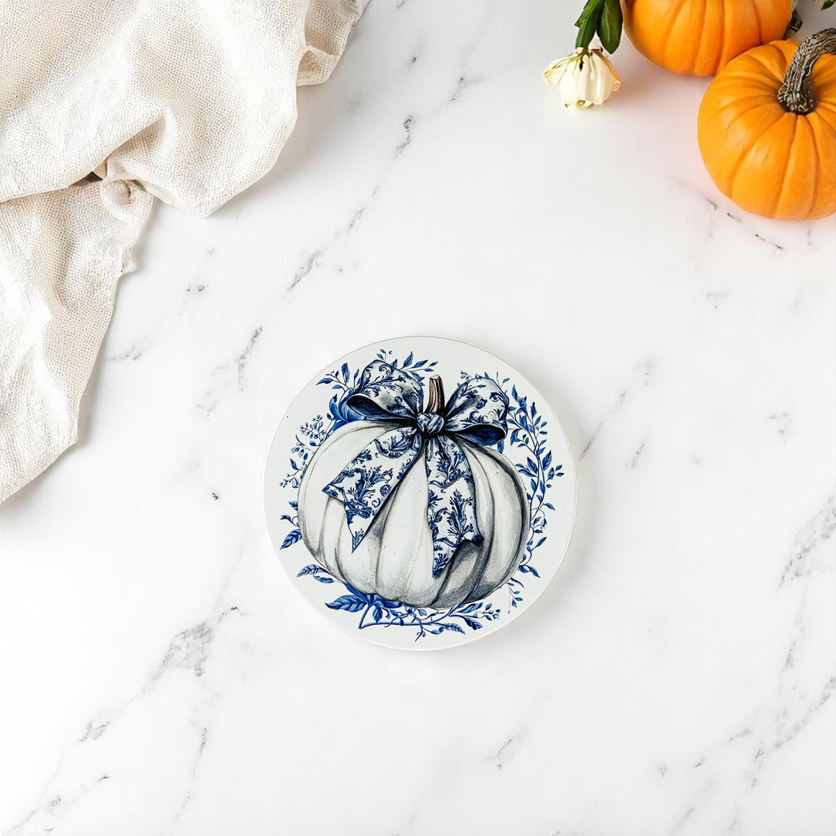 Chinoiserie Halloween Coasters - My American Goods