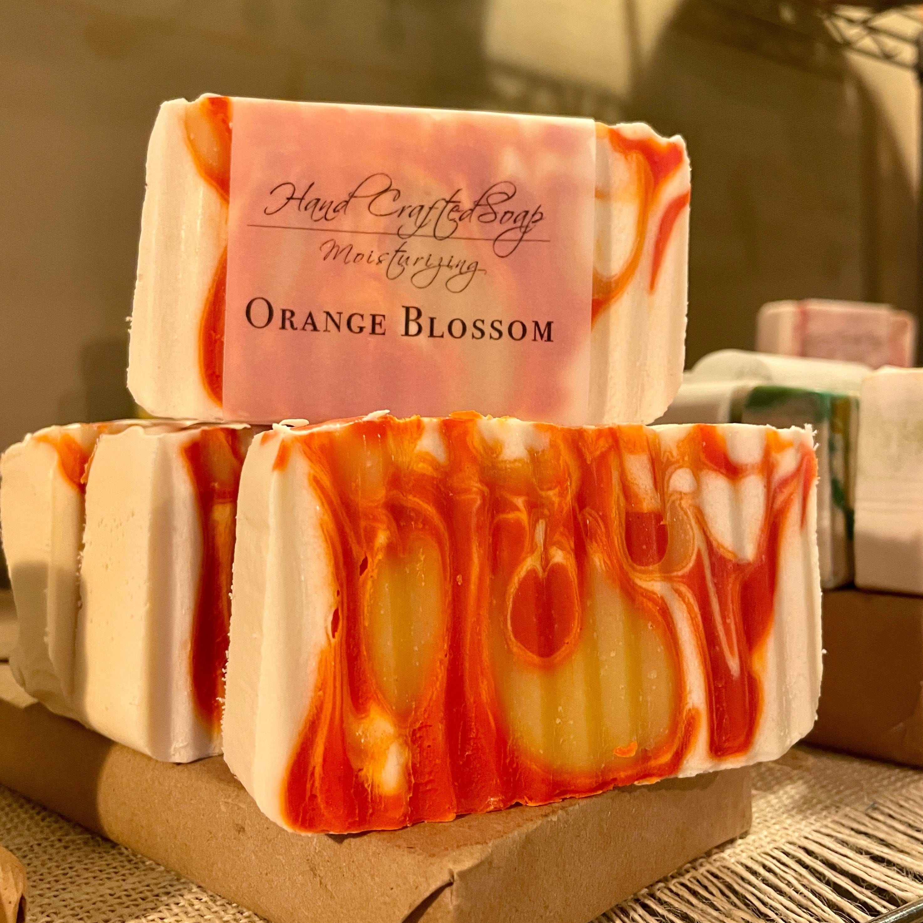 Hand Crafted Soap - Orange Blossom - My American Goods