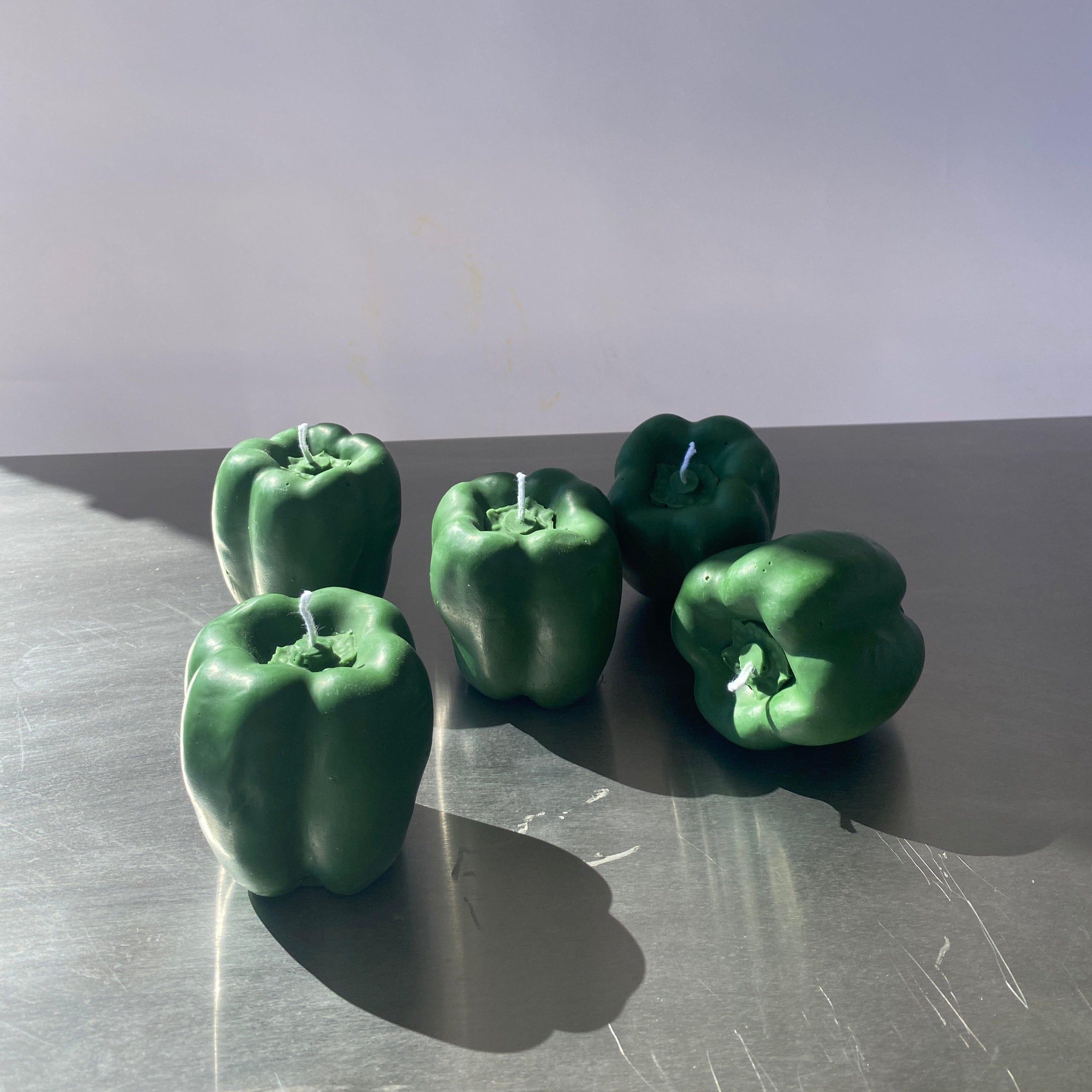 Scandles Farmers Markets Bell Pepper Candle - Green
