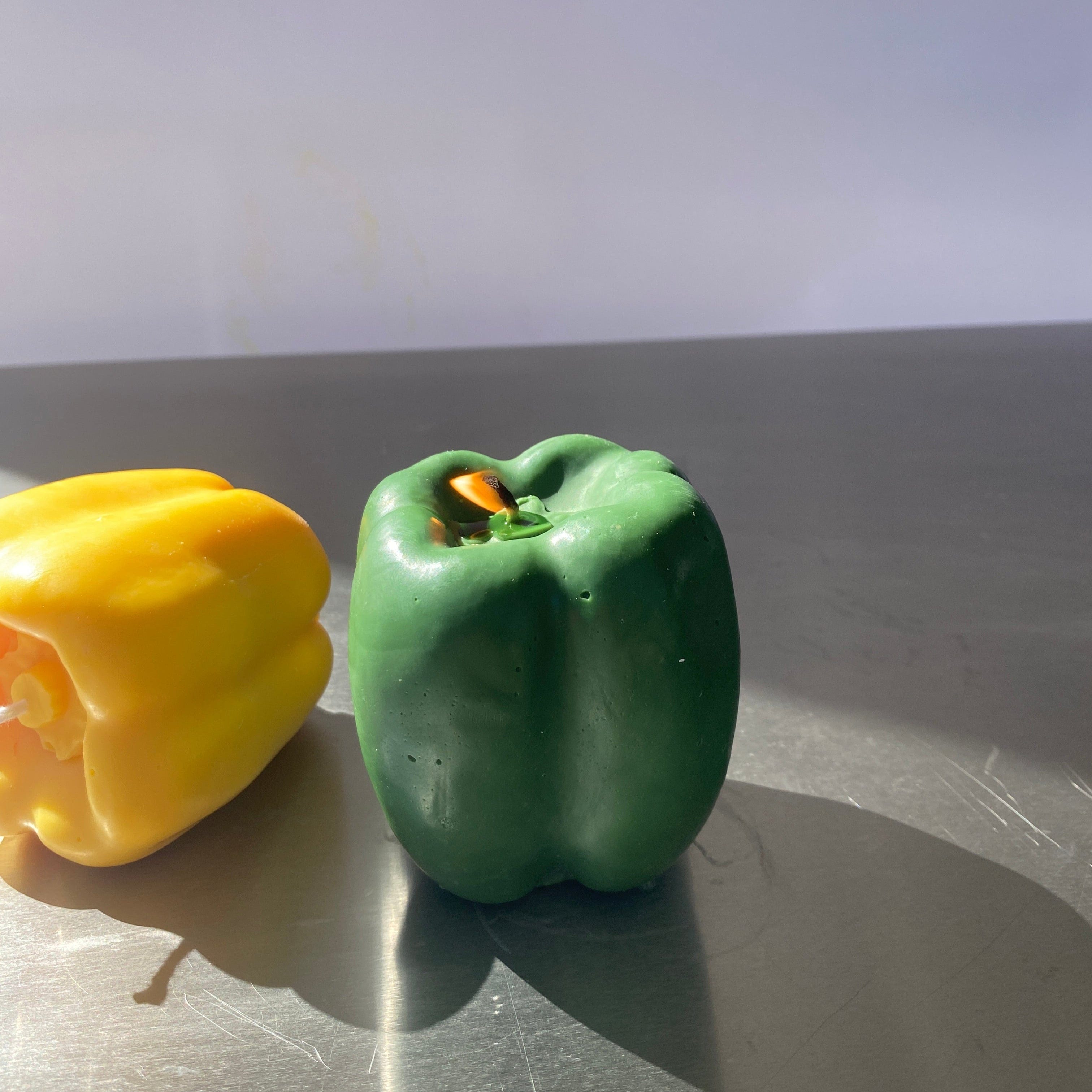 Scandles Farmers Markets Bell Pepper Candle - Green