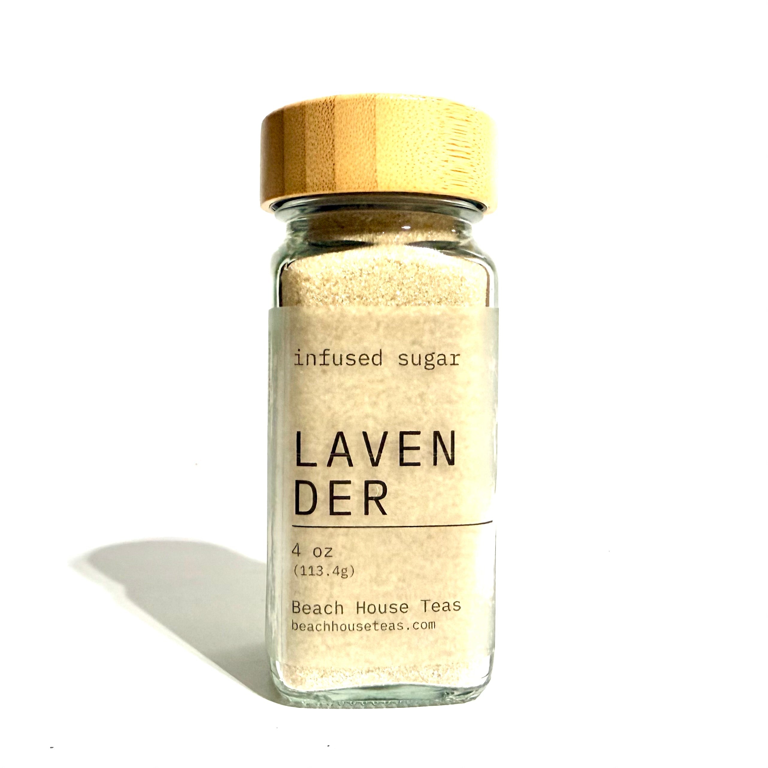 Lavender infused artisan culinary sugar