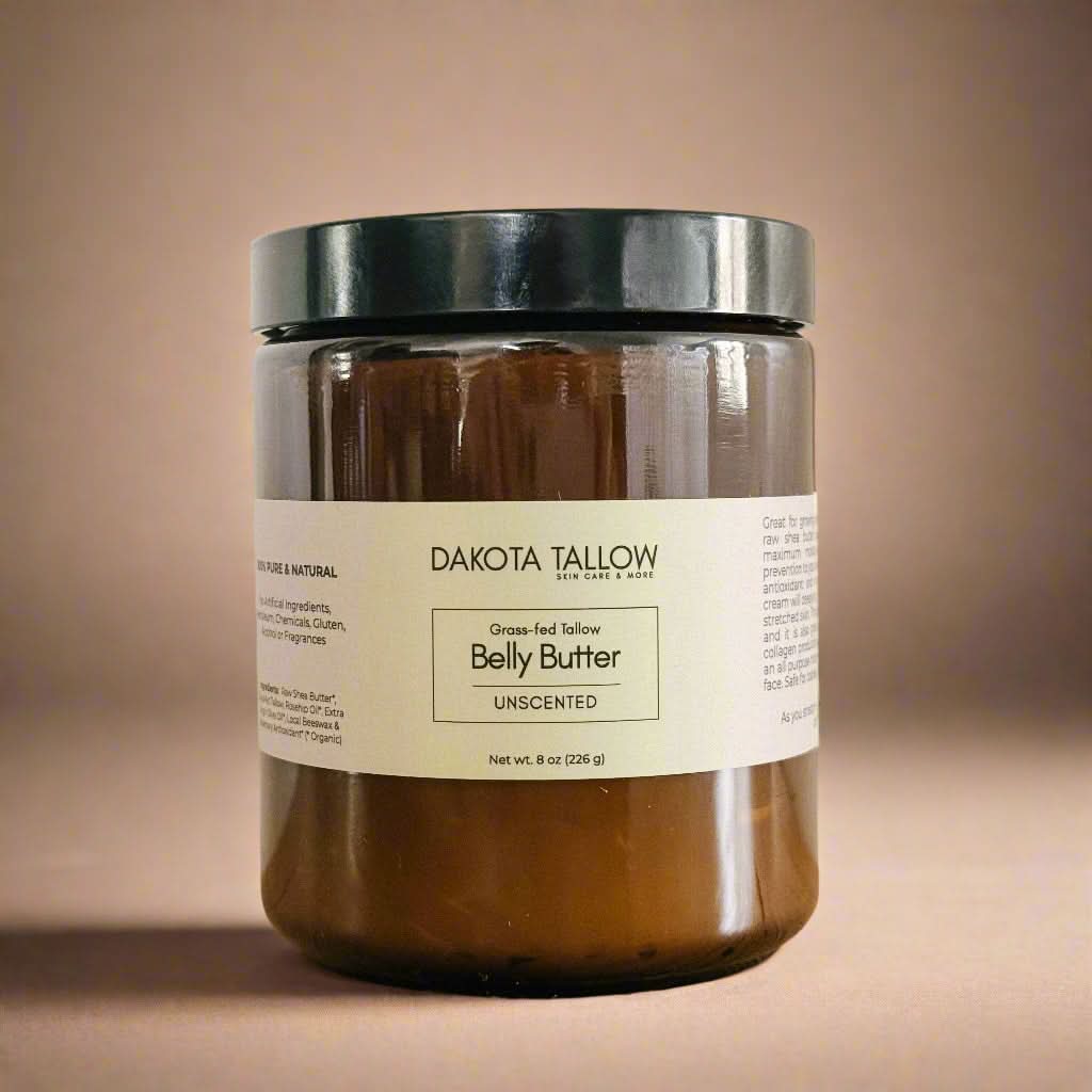 Dakota Tallow Baby 8oz Dakota Tallow Belly Butter | Unscented