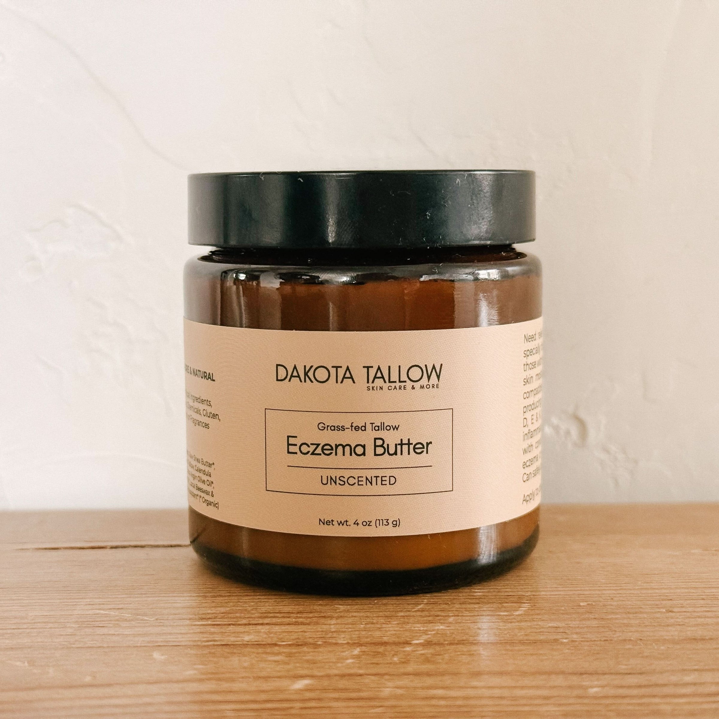 Dakota Tallow Eczema Line Dakota Tallow Eczema Butter | 4 oz