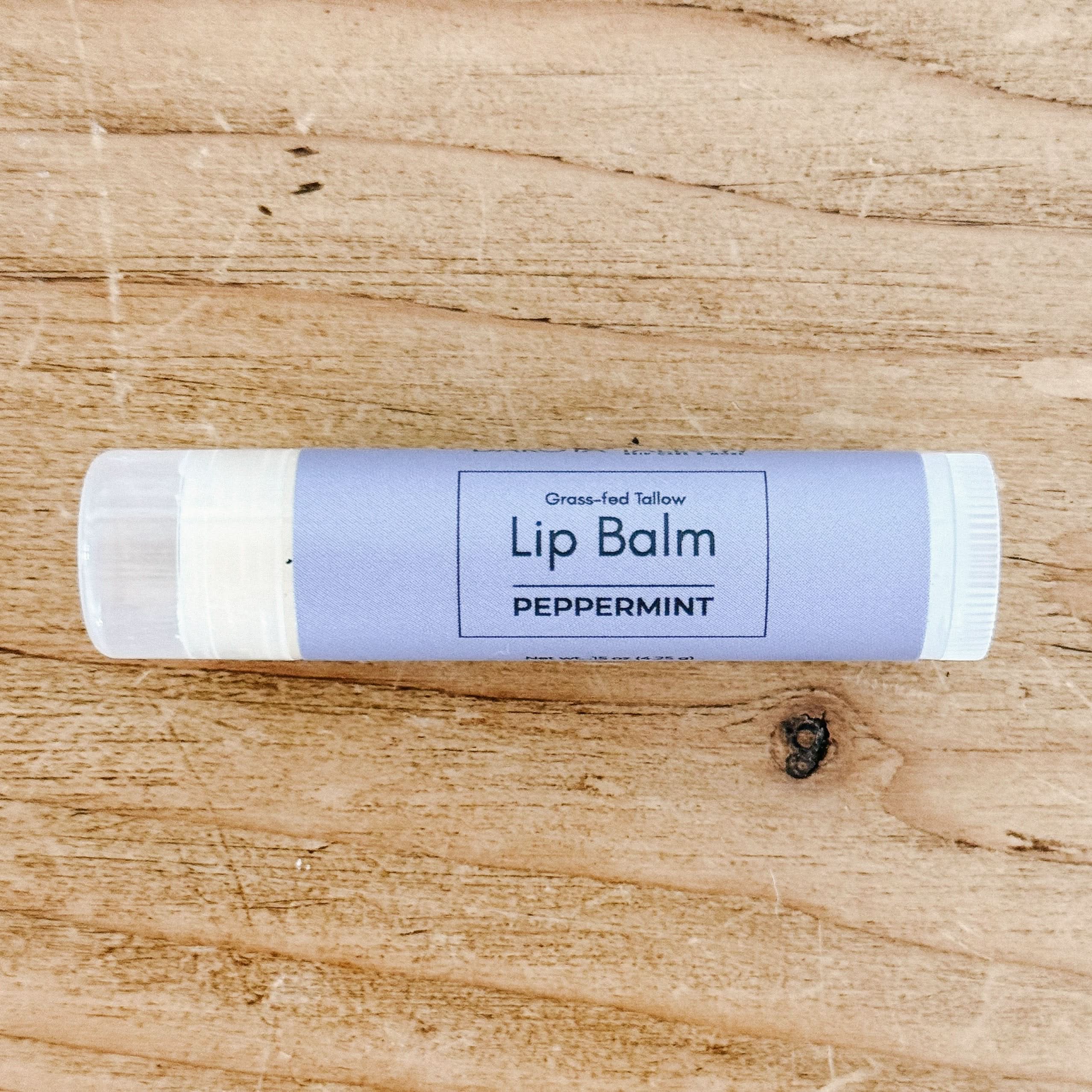 Dakota Tallow Peppermint Dakota Tallow Lip Balm - 3 Pack
