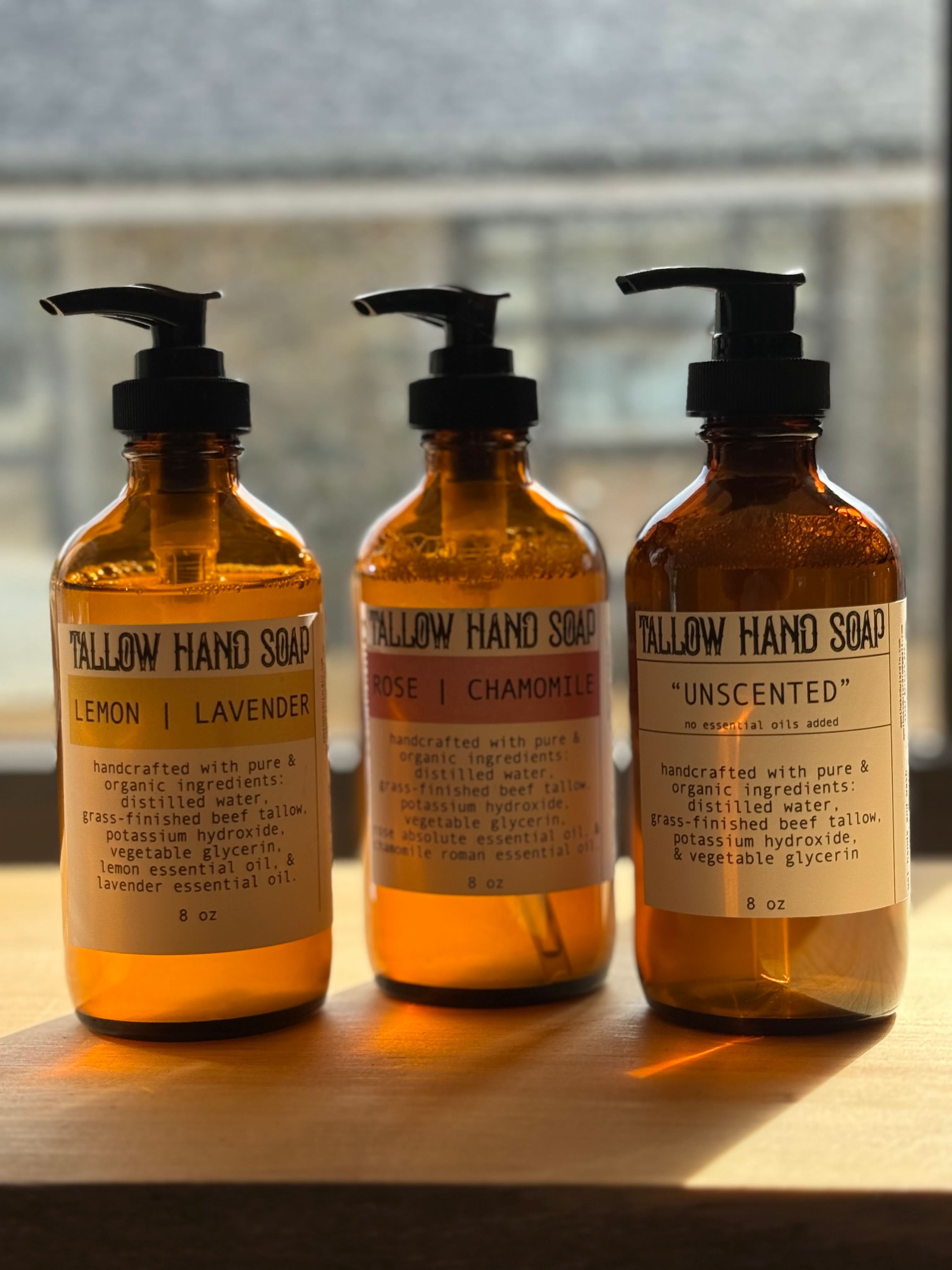 Tallow Liquid Hand Soap - My American Goods