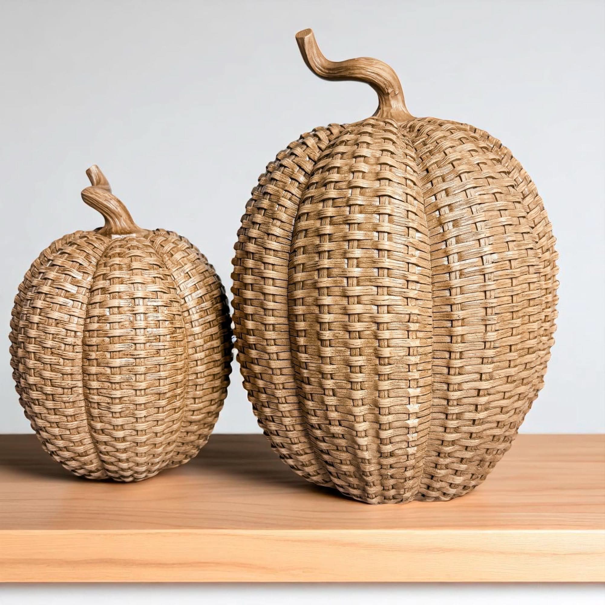 Rattan Pumpkins - My American Goods