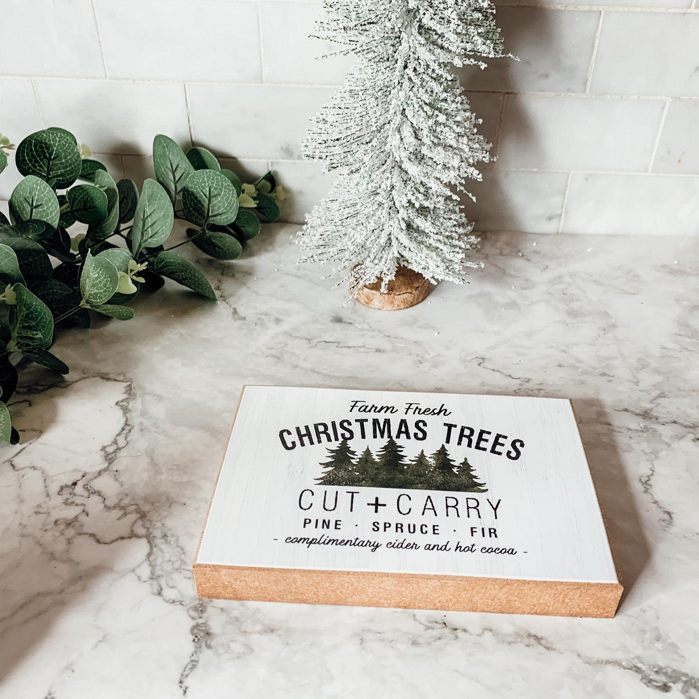 Gia Roma Christmas Sign Cut + Carry Sign