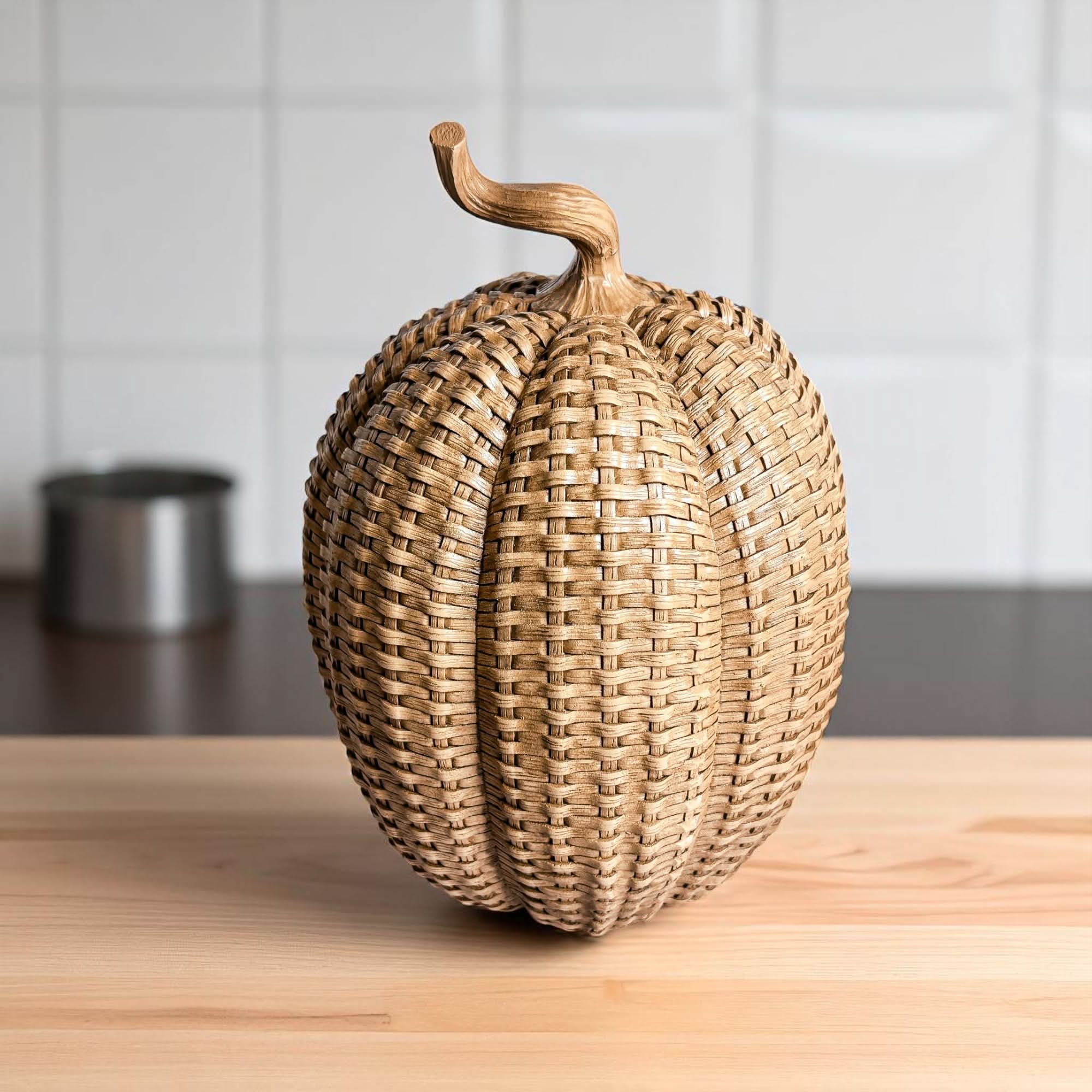 Rattan Pumpkins - My American Goods