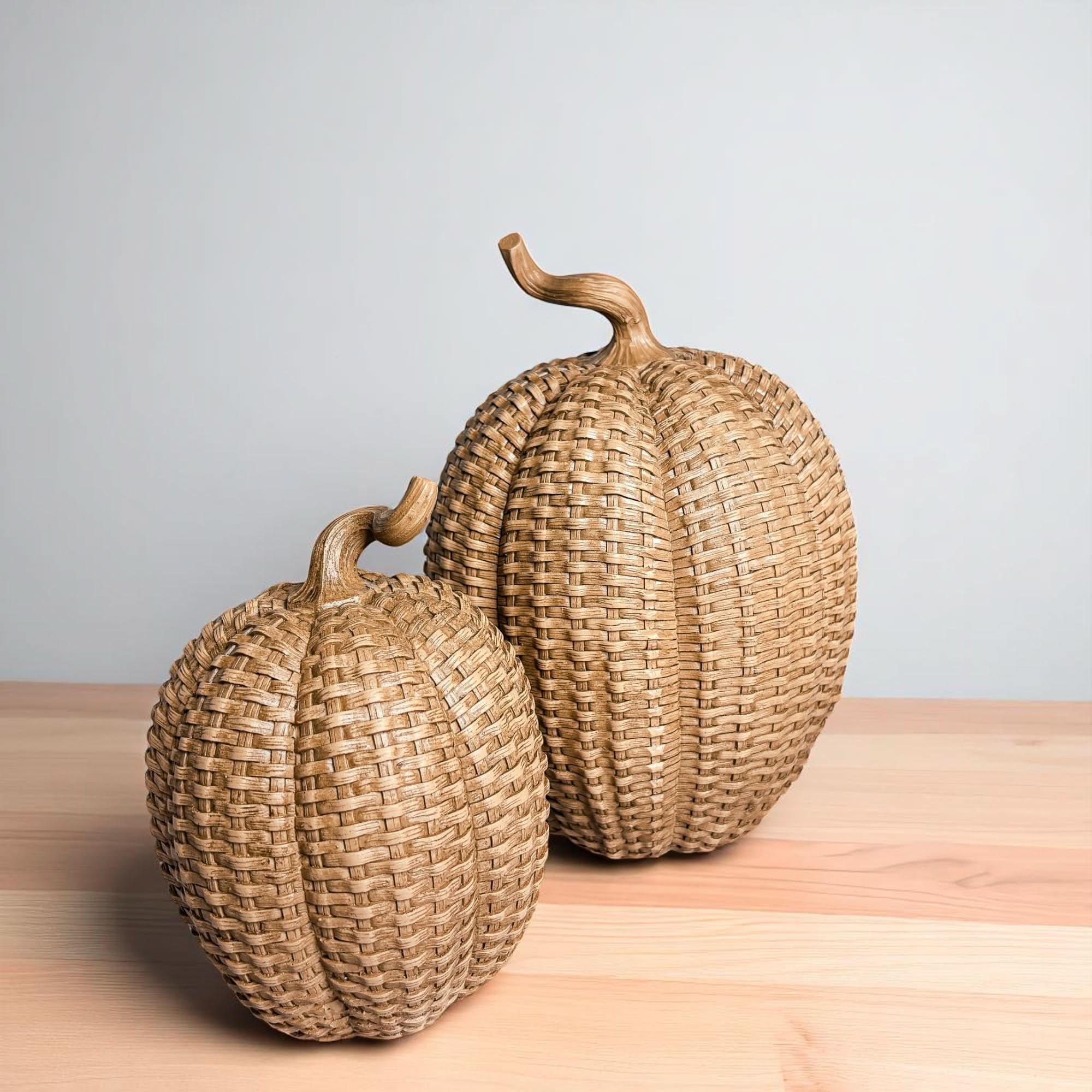 Rattan Pumpkins - My American Goods