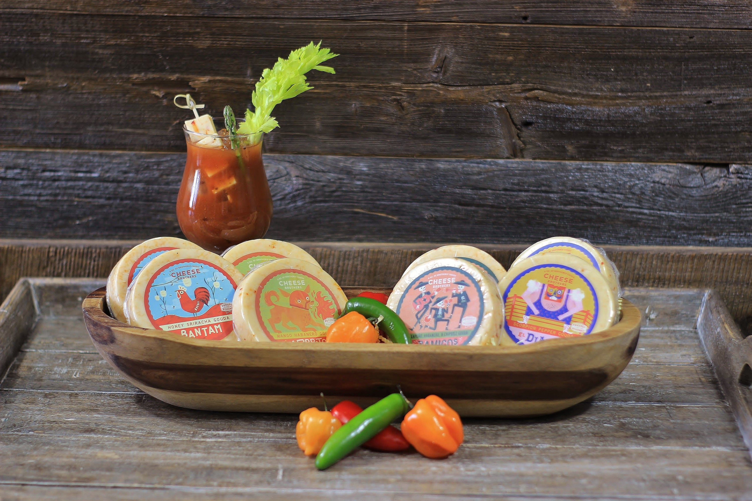 Cheese Brothers, Inc. Gifts and Bundles Spicy Cheese Lovers Pack (8 Cheeses)