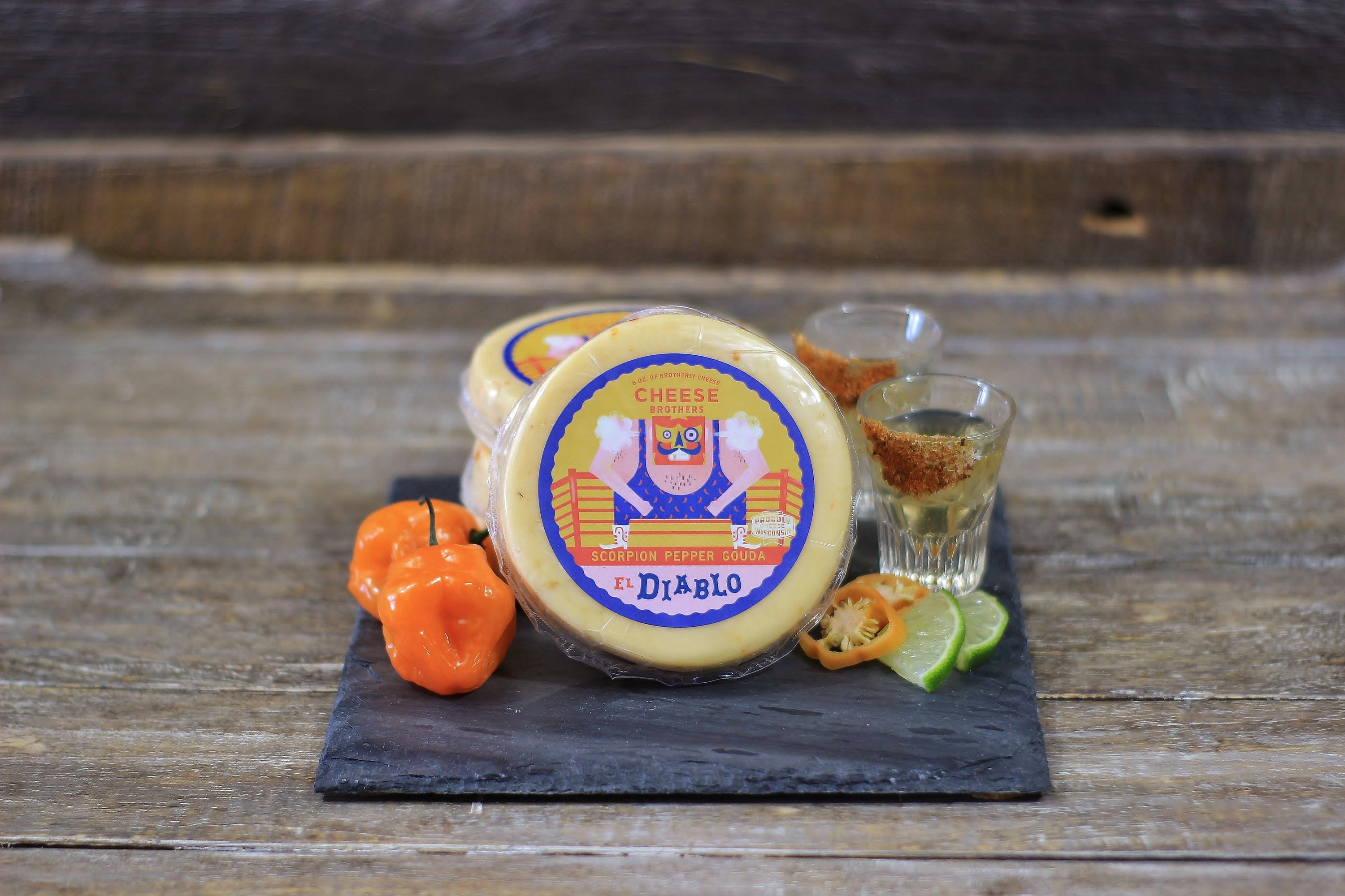 Cheese Brothers, Inc. Gouda Cheese El Diablo - Scorpion Pepper Gouda
