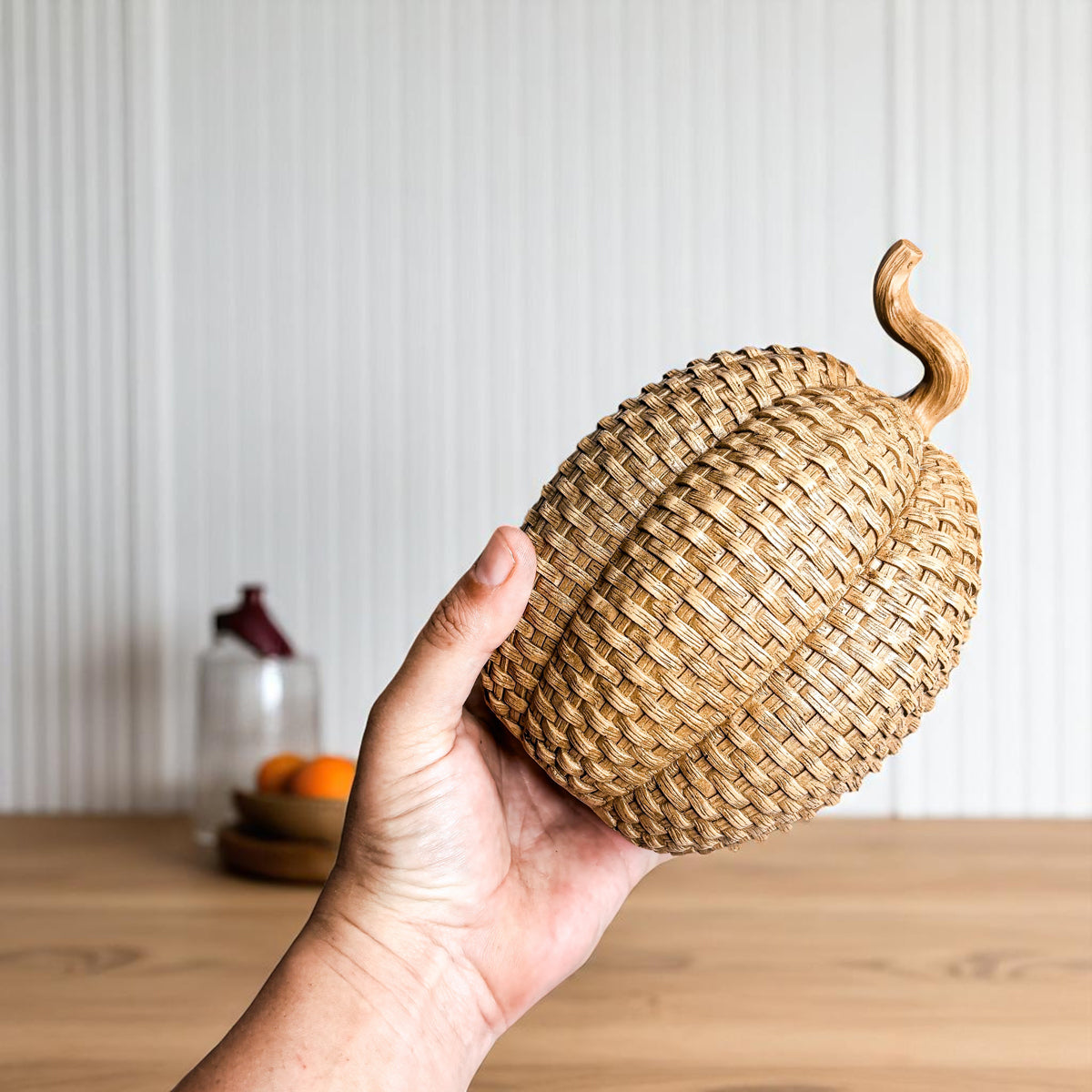 Rattan Pumpkins - My American Goods