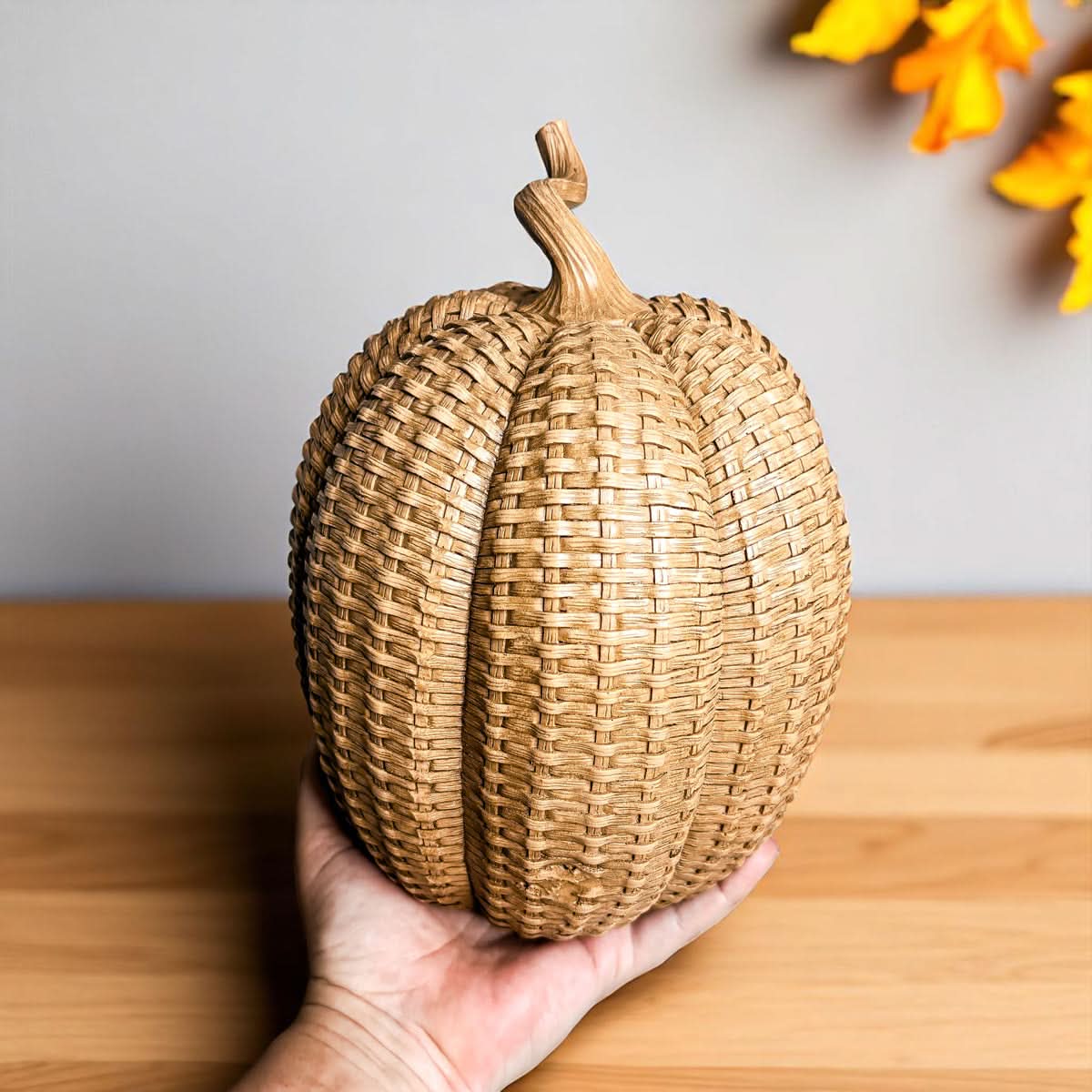 Rattan Pumpkins - My American Goods
