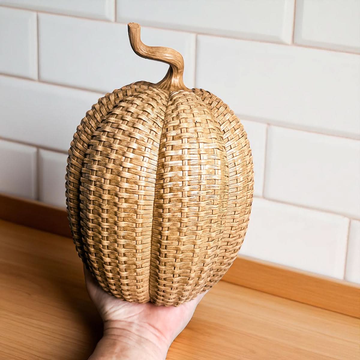 Rattan Pumpkins - My American Goods