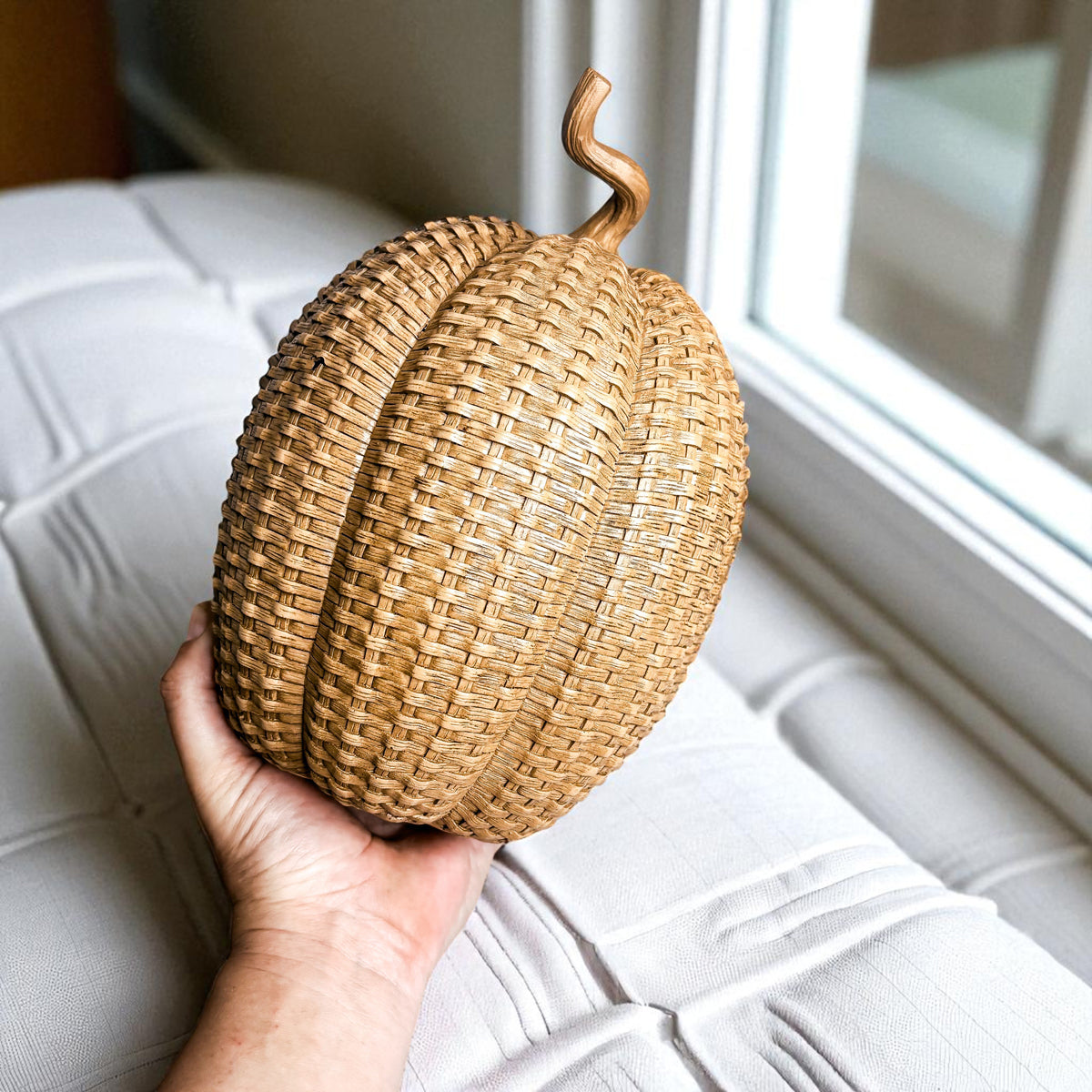 Rattan Pumpkins - My American Goods